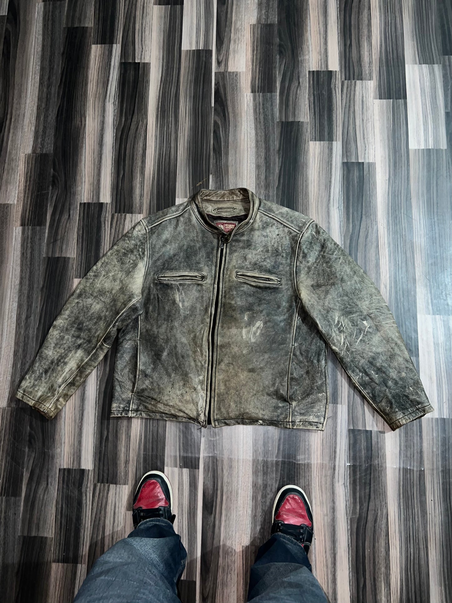 ZUltra Premium (RARE) VINTAGE Original Leather Jacket (L/XL)