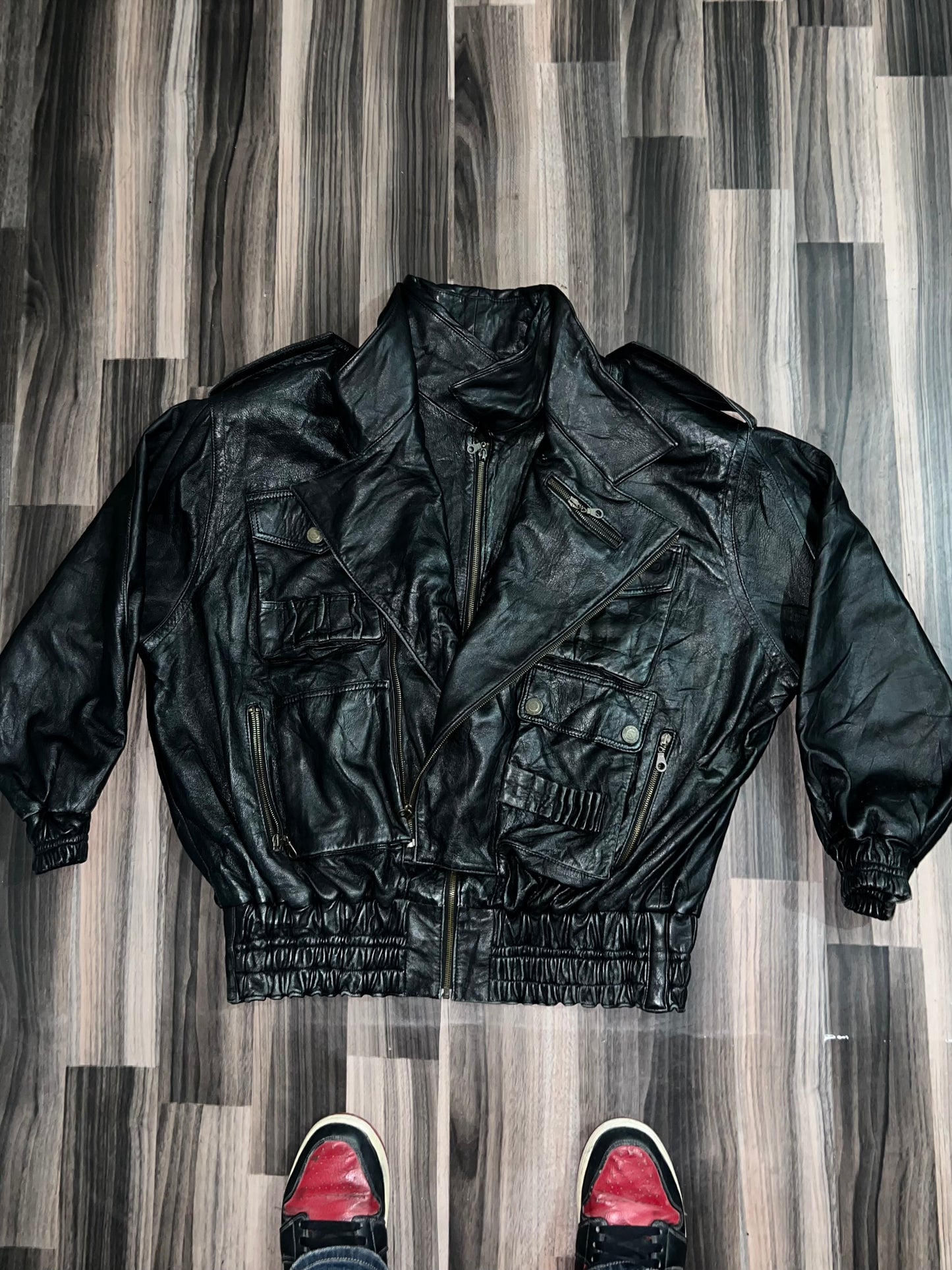 ZV.RARE Armed Jacket Original Leather (2XL/3XL)