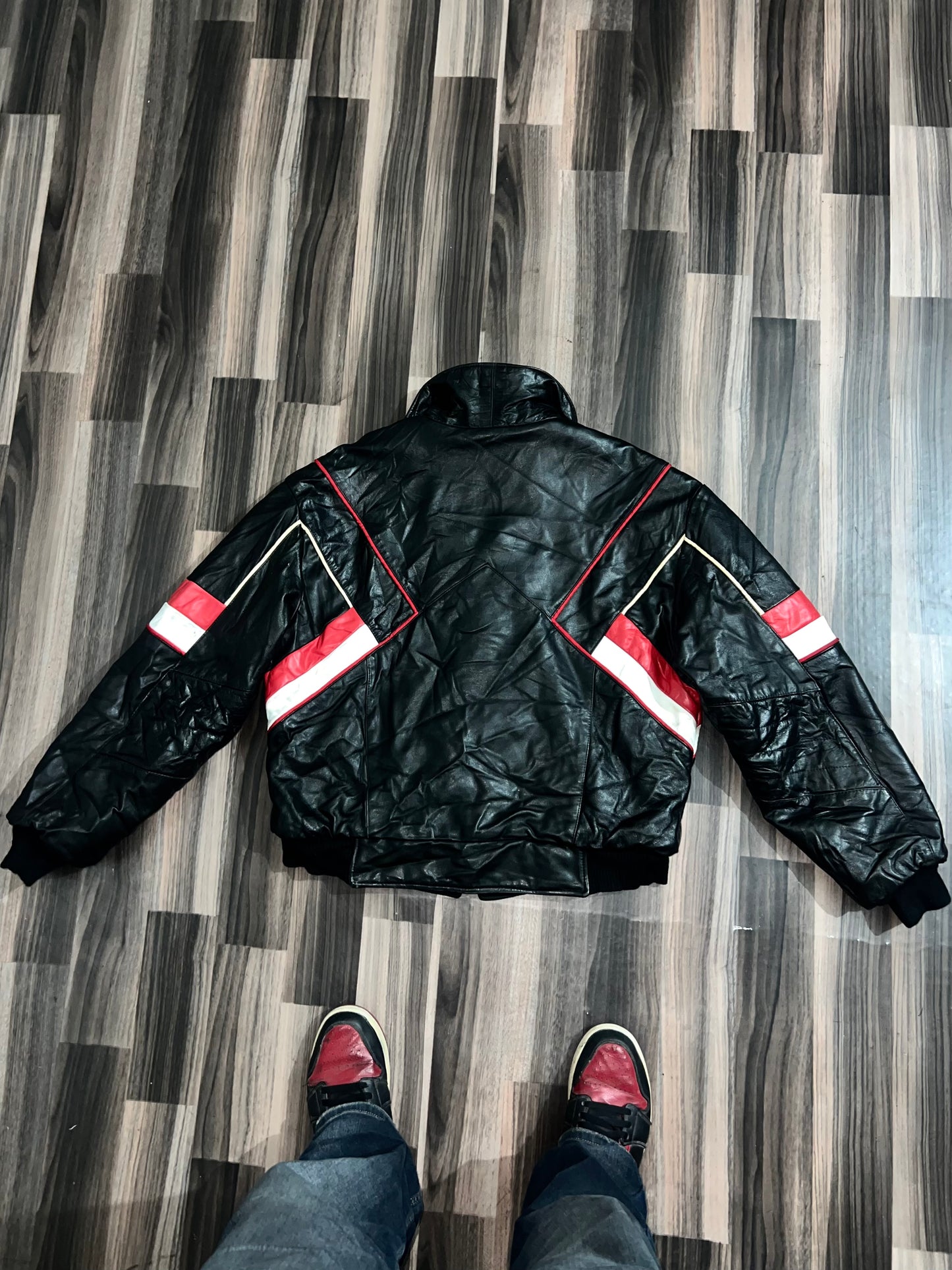 XSuper Premium Original Leather (V. RARE) Racing Jacket (L/XL)