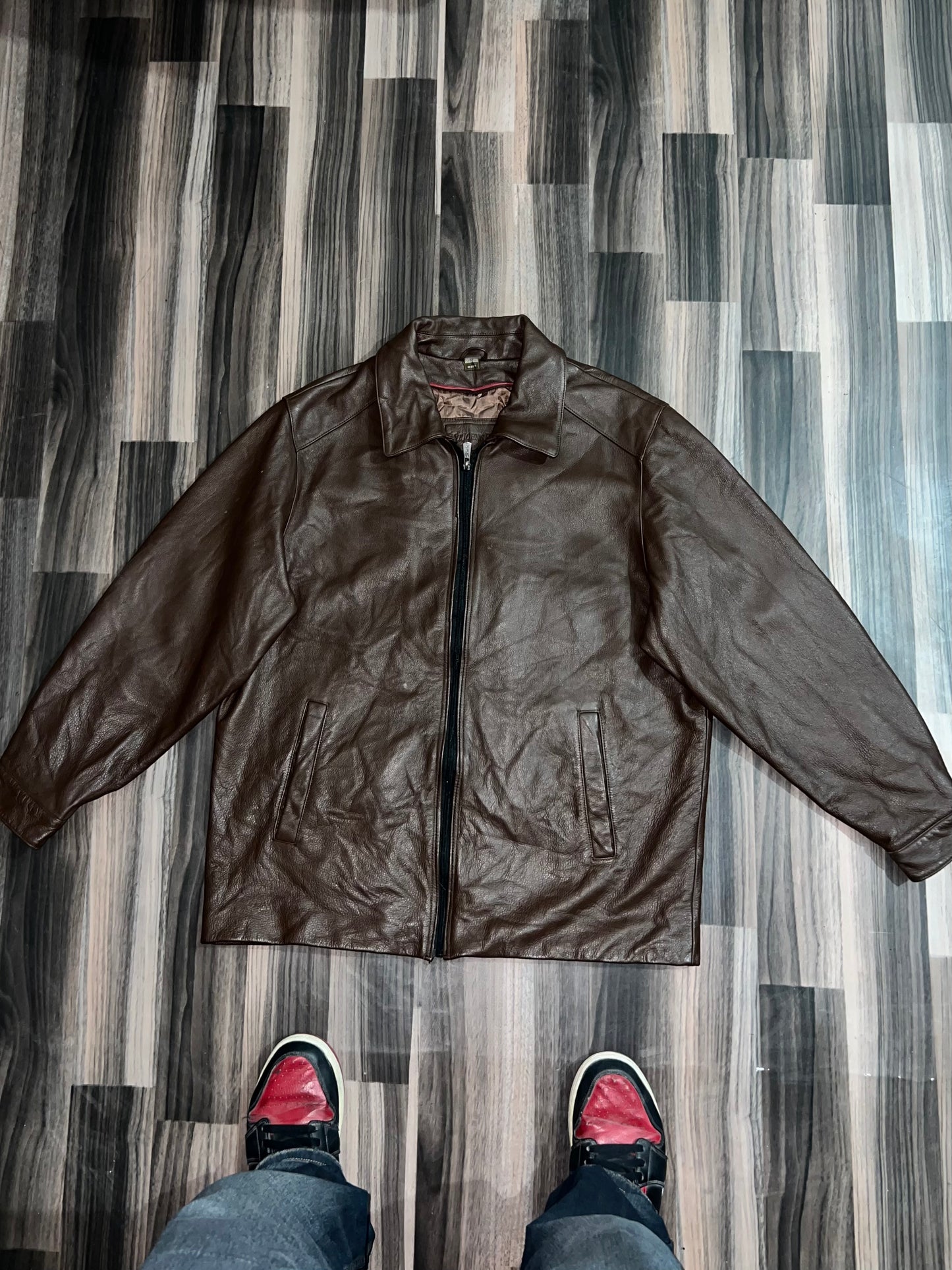 ZUltra Premium Original Leather Jacket (XL)