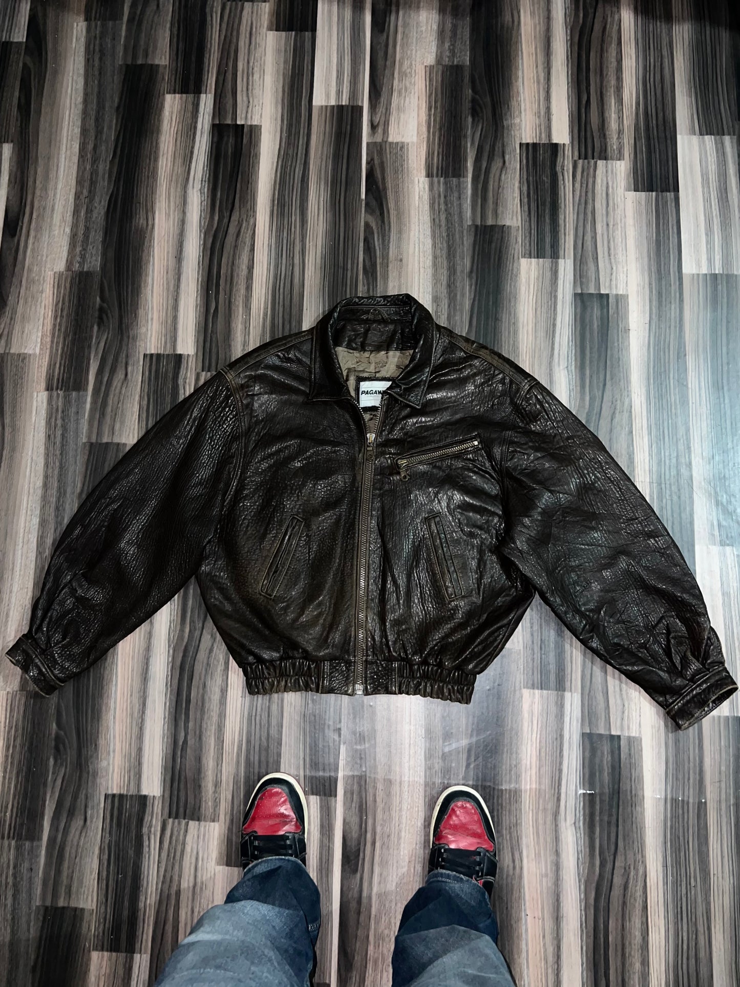 Z*PAGANINI* Original Leather (RARE) Jacket (L/XL)