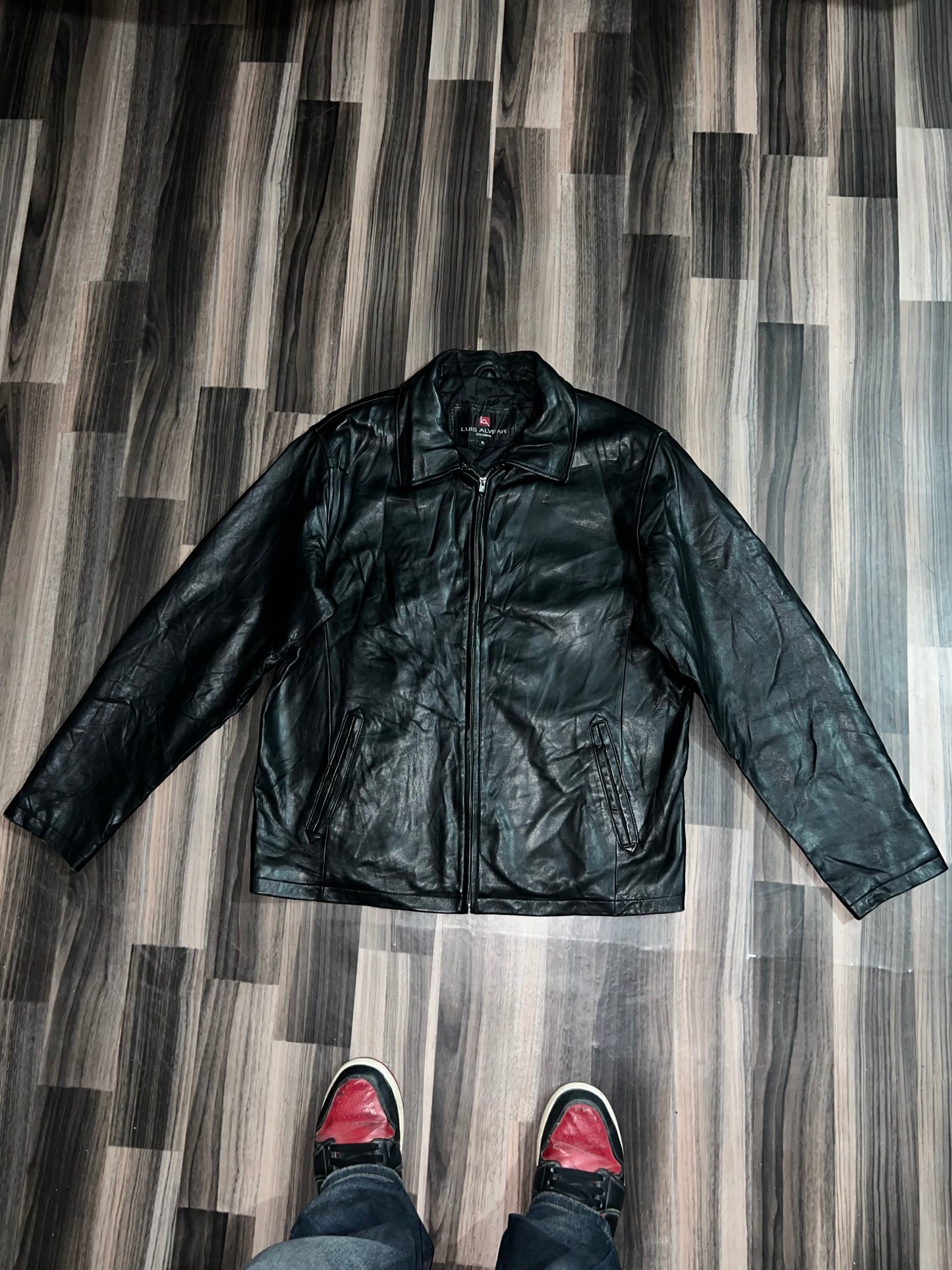 ZPremium Original Leather Jacket (XL/2XL)