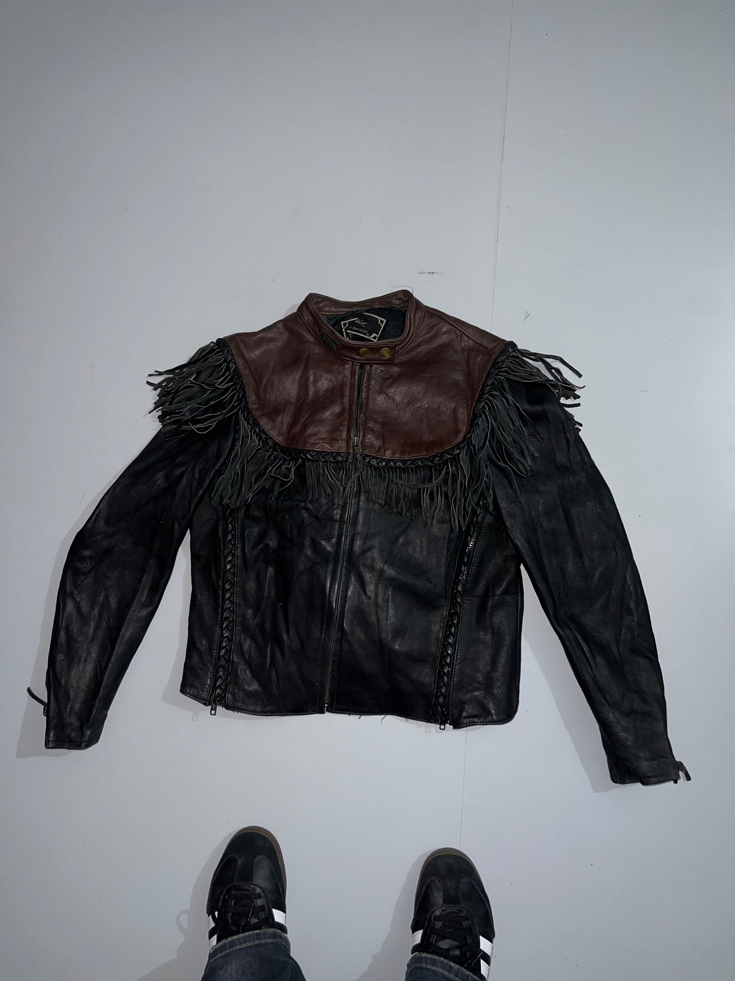 ! By Harley Davidson Original (RARE) Leather jacket (S)
