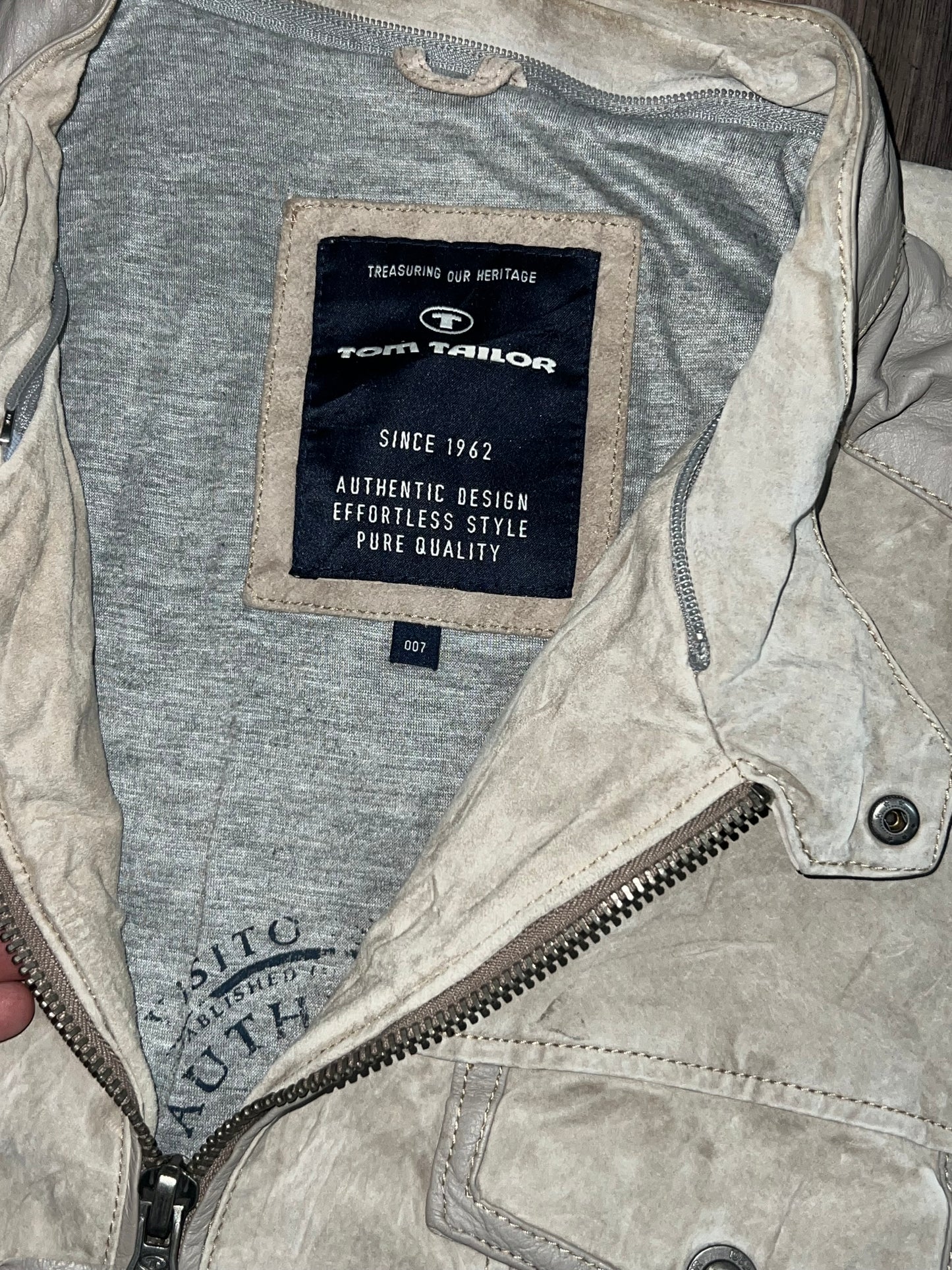 ZTOM TAILOR Original Leather (2XL/3XL) (RARE)