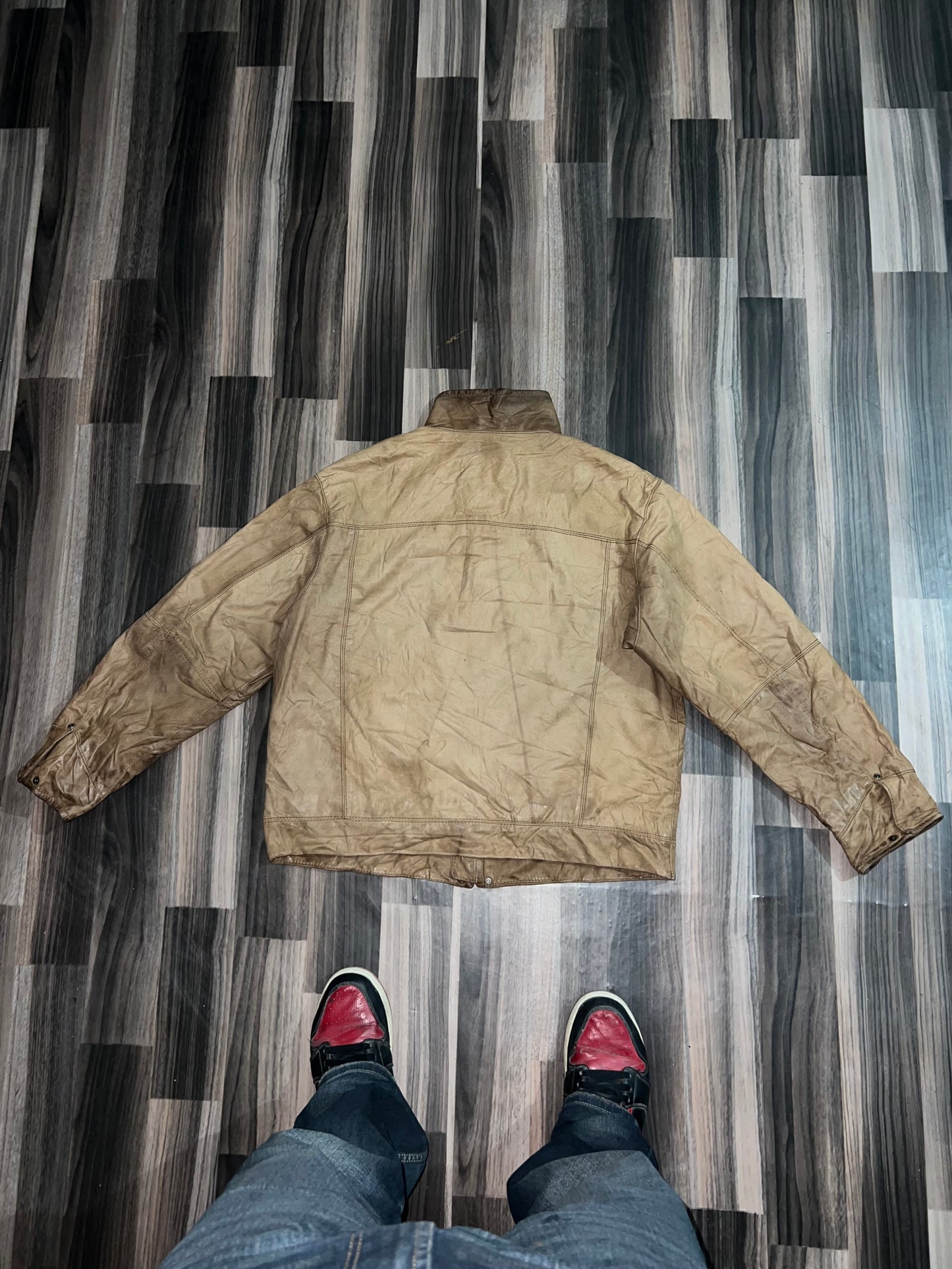 Premium Original Leather Jacket (L/XL)