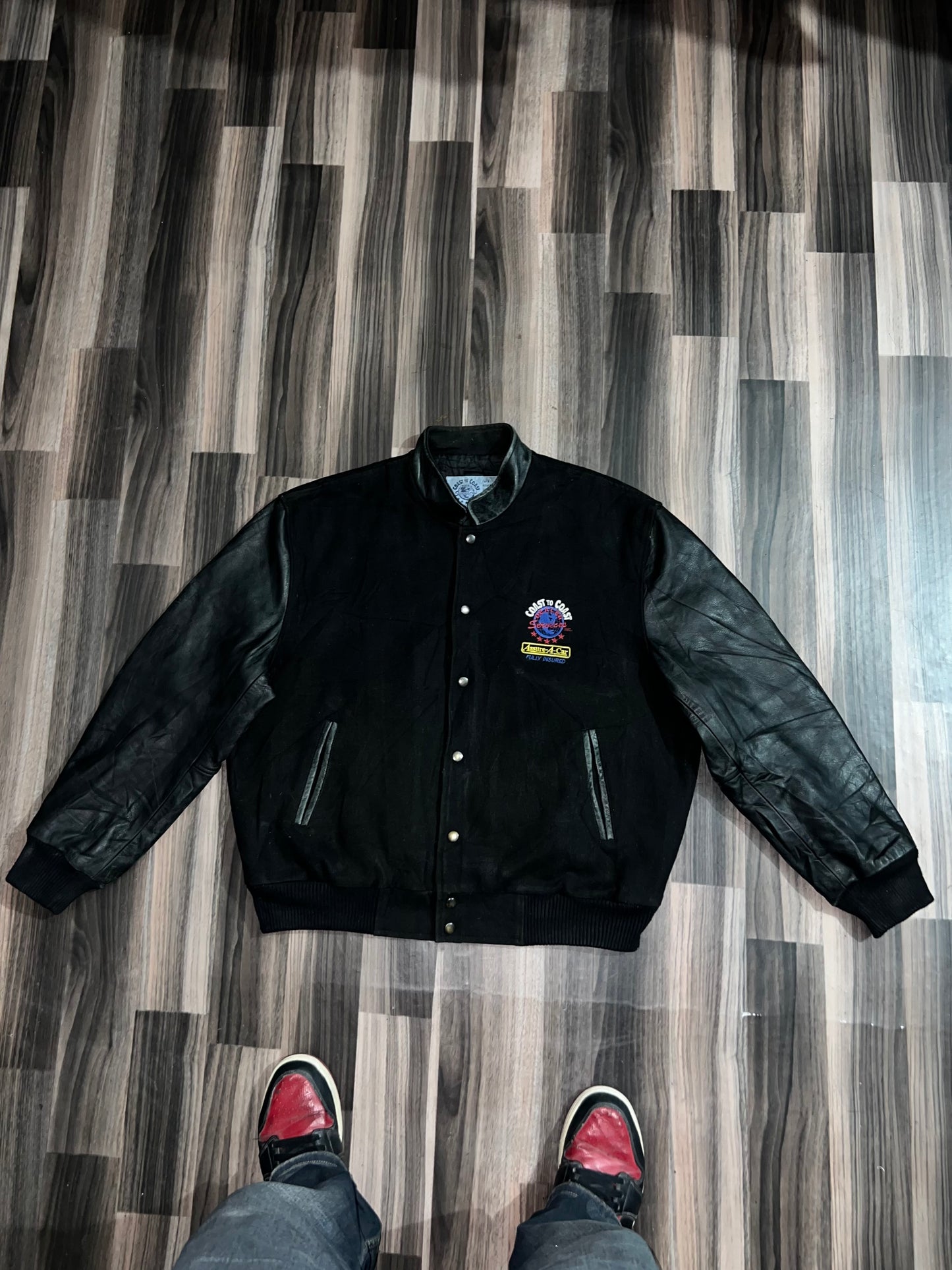 ZUltra Premium Original Leather Sleeve Varsity (L/XL)