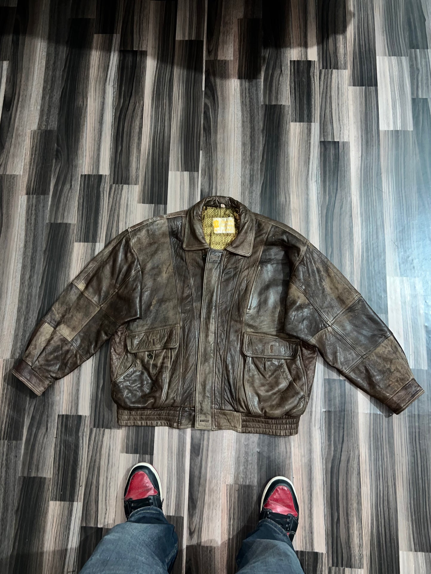 Ultra Premium OriginalLeather Jacket (XL/2XL)