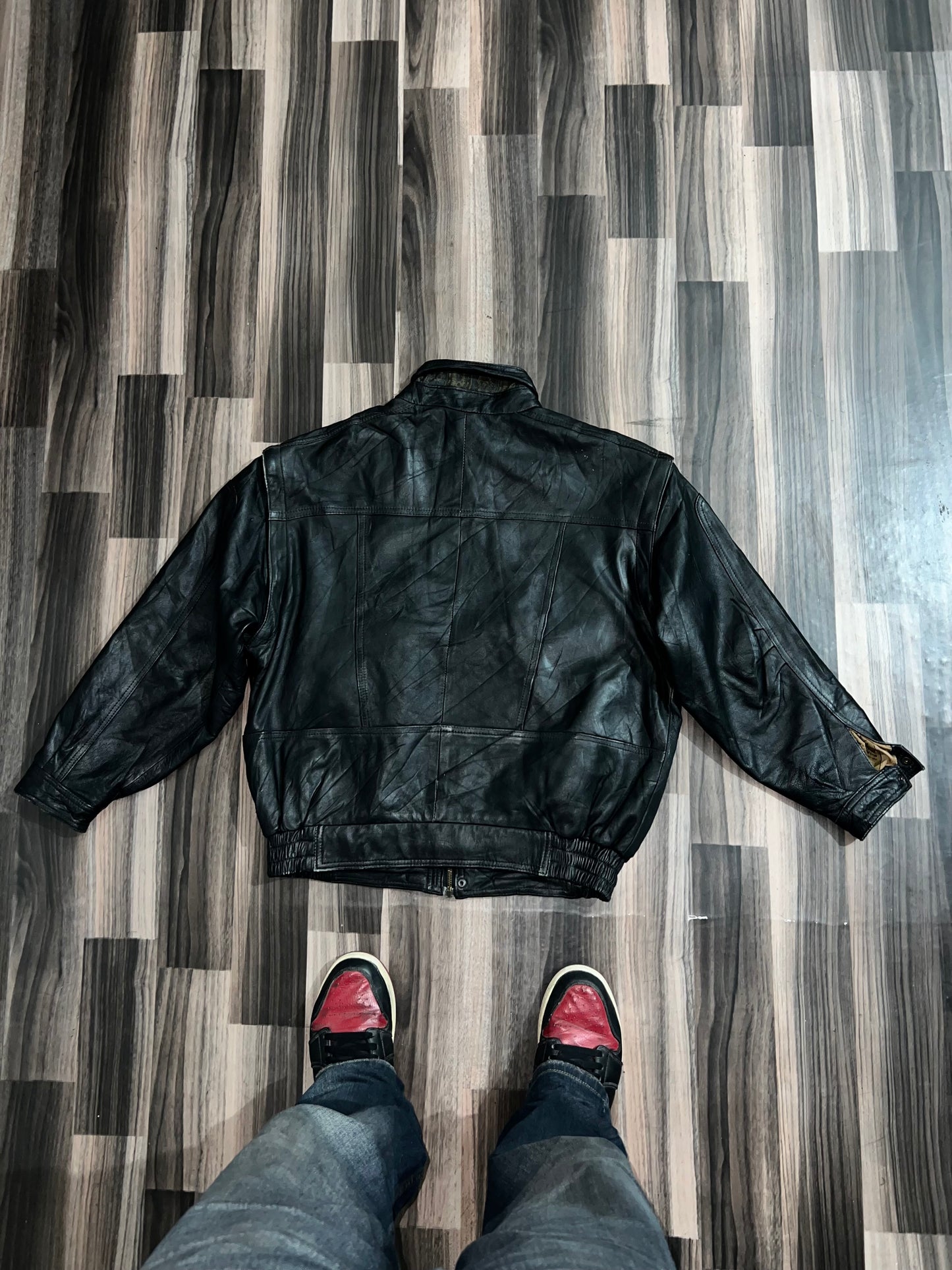 Zuper Premium Original Leather Convert in Half Jacket (L/Xl)