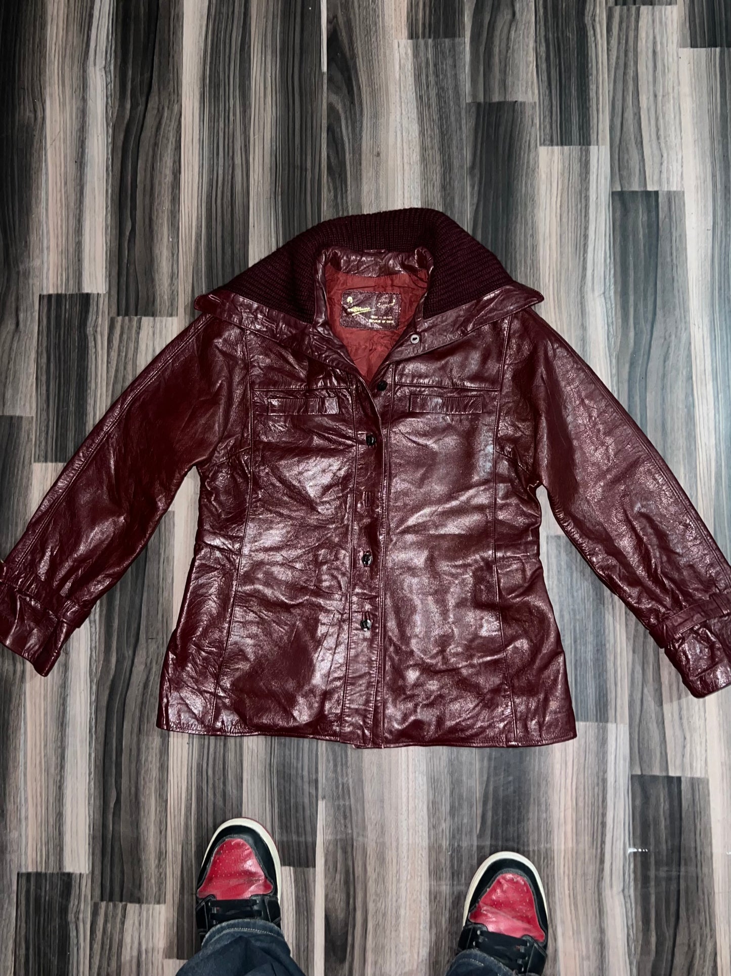ZUltra Premium Rare Women Original Leather Jacket (XS/S)