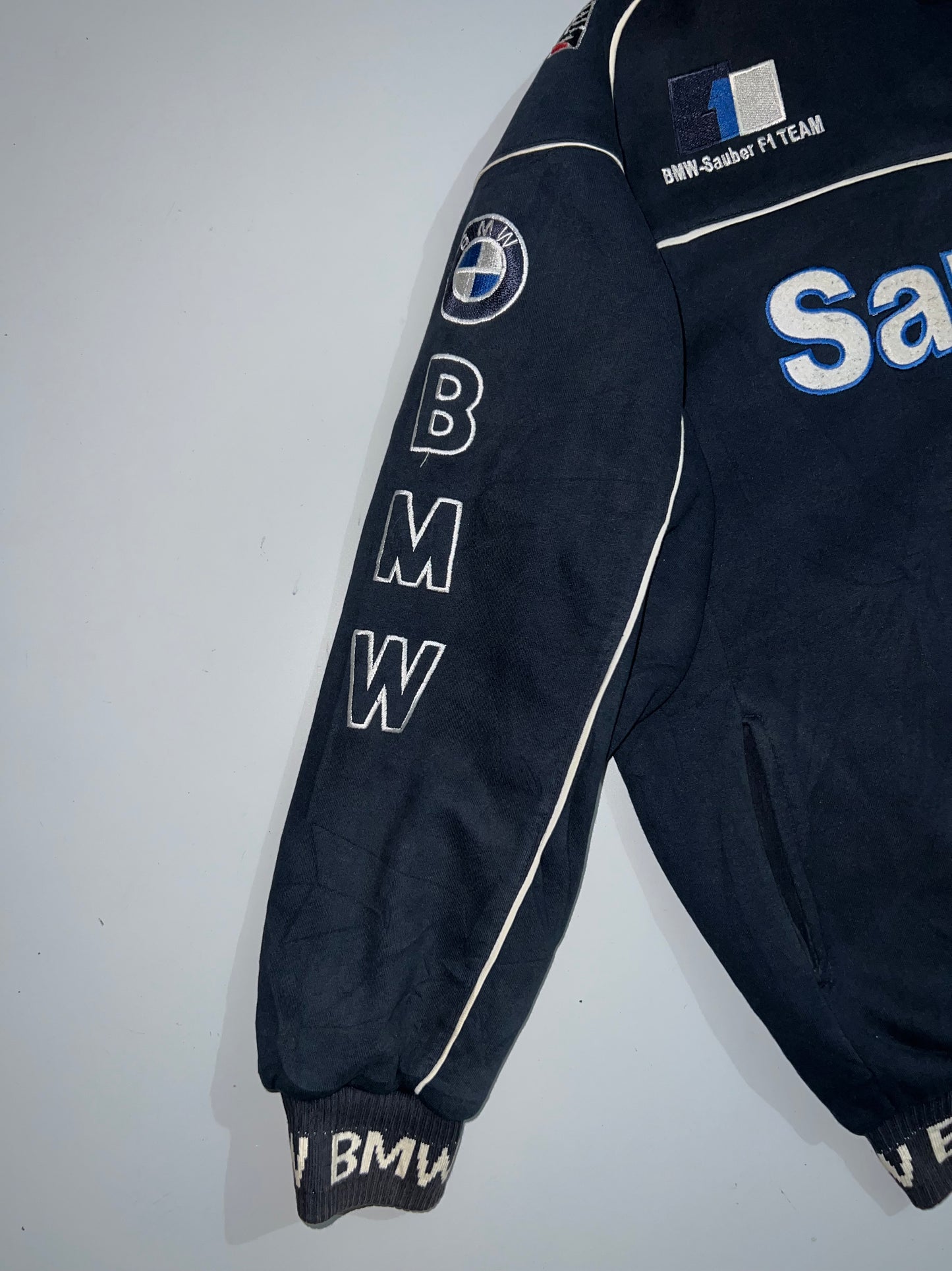 ! BMW Williams F1 Racing Team Sauber Vintage 2006-2007 Jacket Navy (XL/2XL)