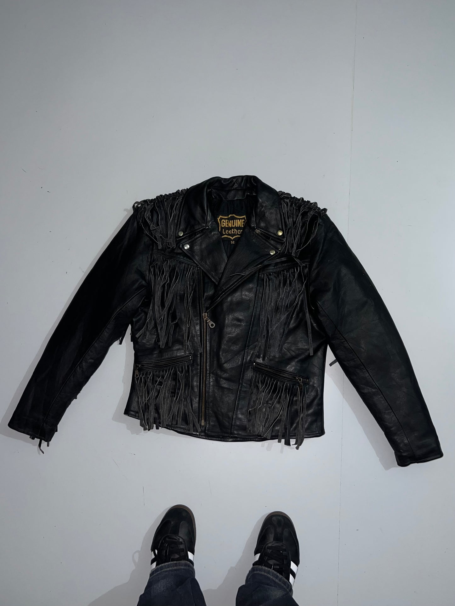 ! Super Premium Original Leather Jacket (RARE) (L)