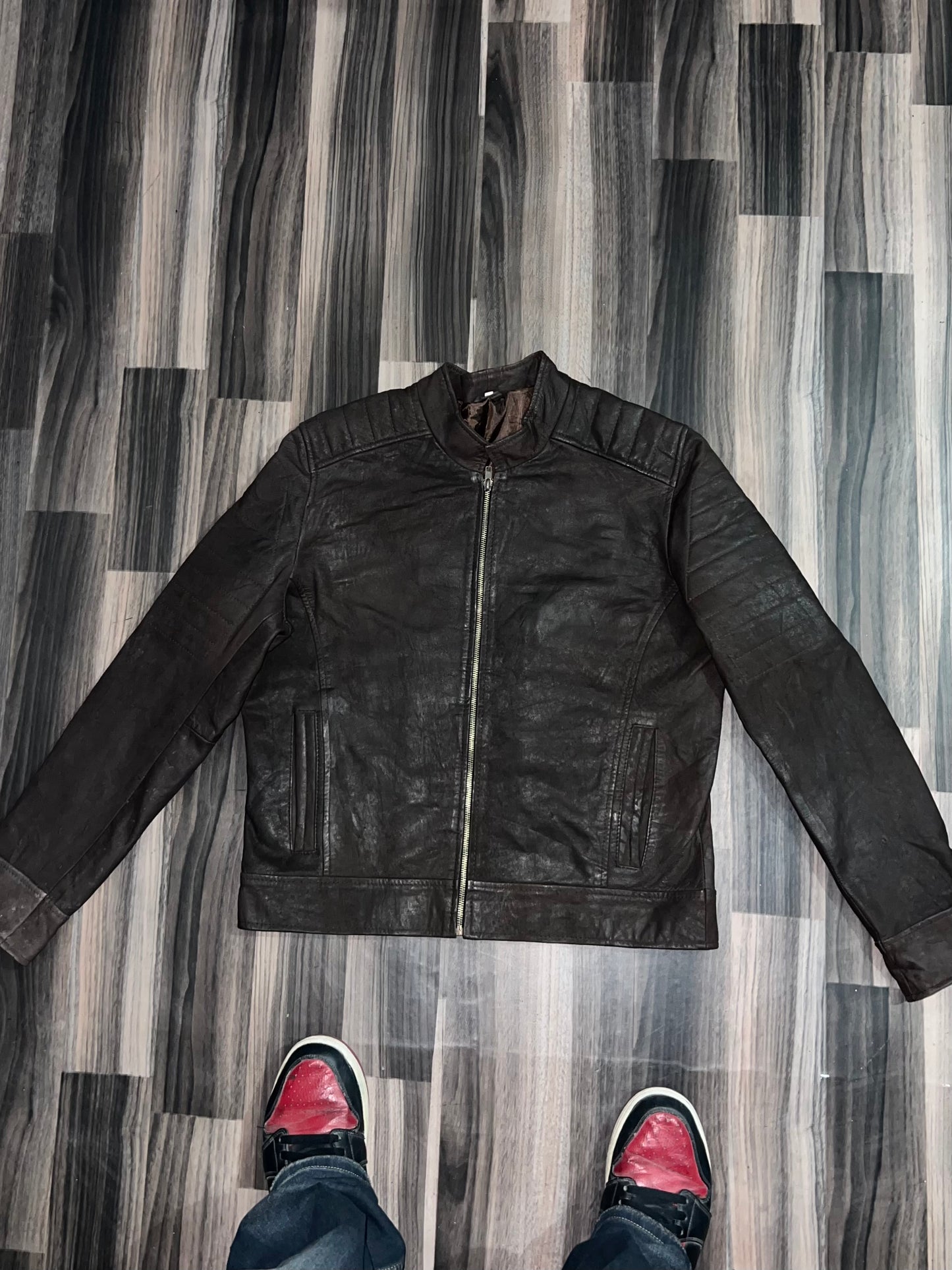 ZPremium Sued Leather Jacket (S/M)