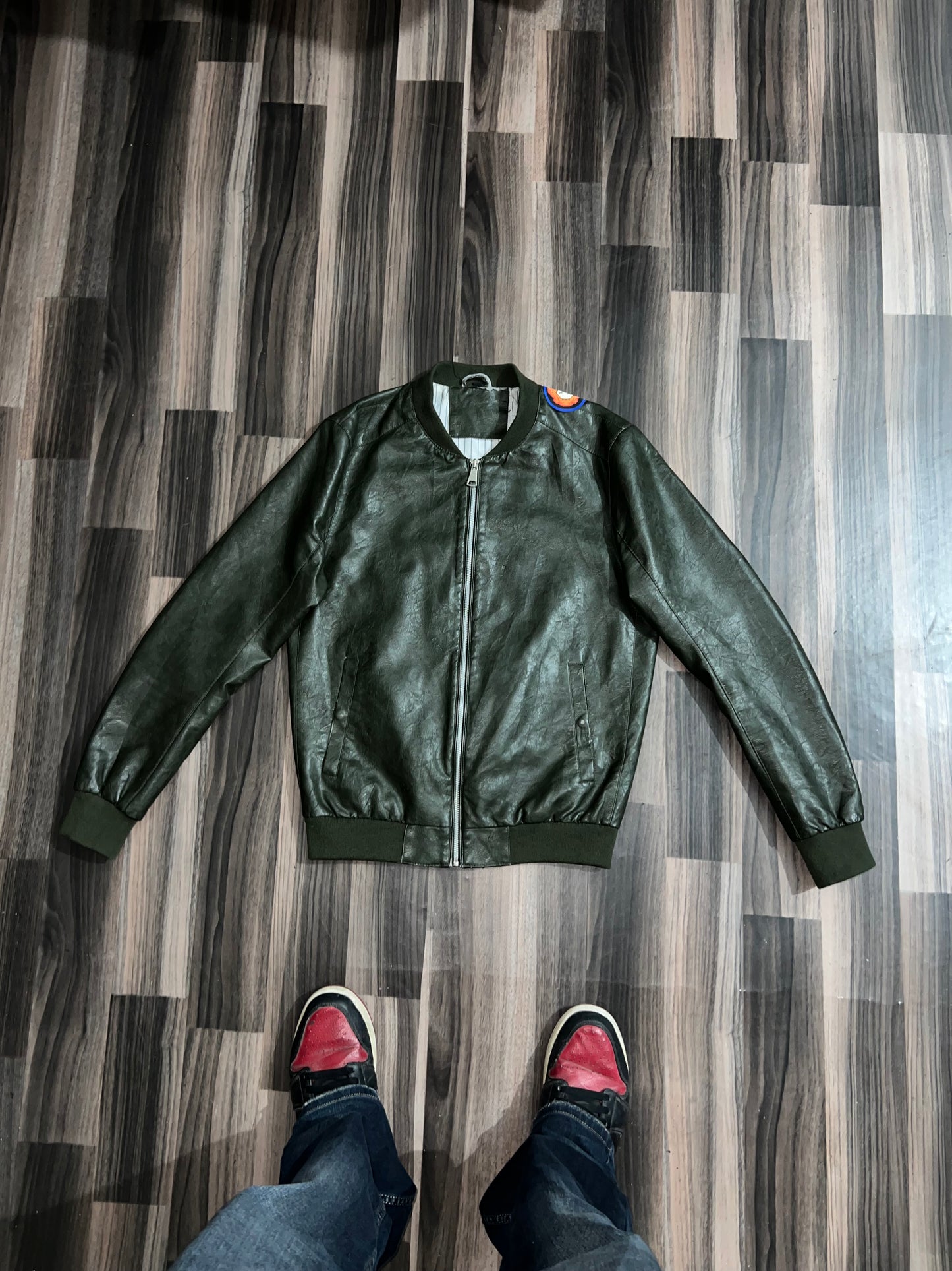 ZSUPER premium Green leather(BOGO) S/M