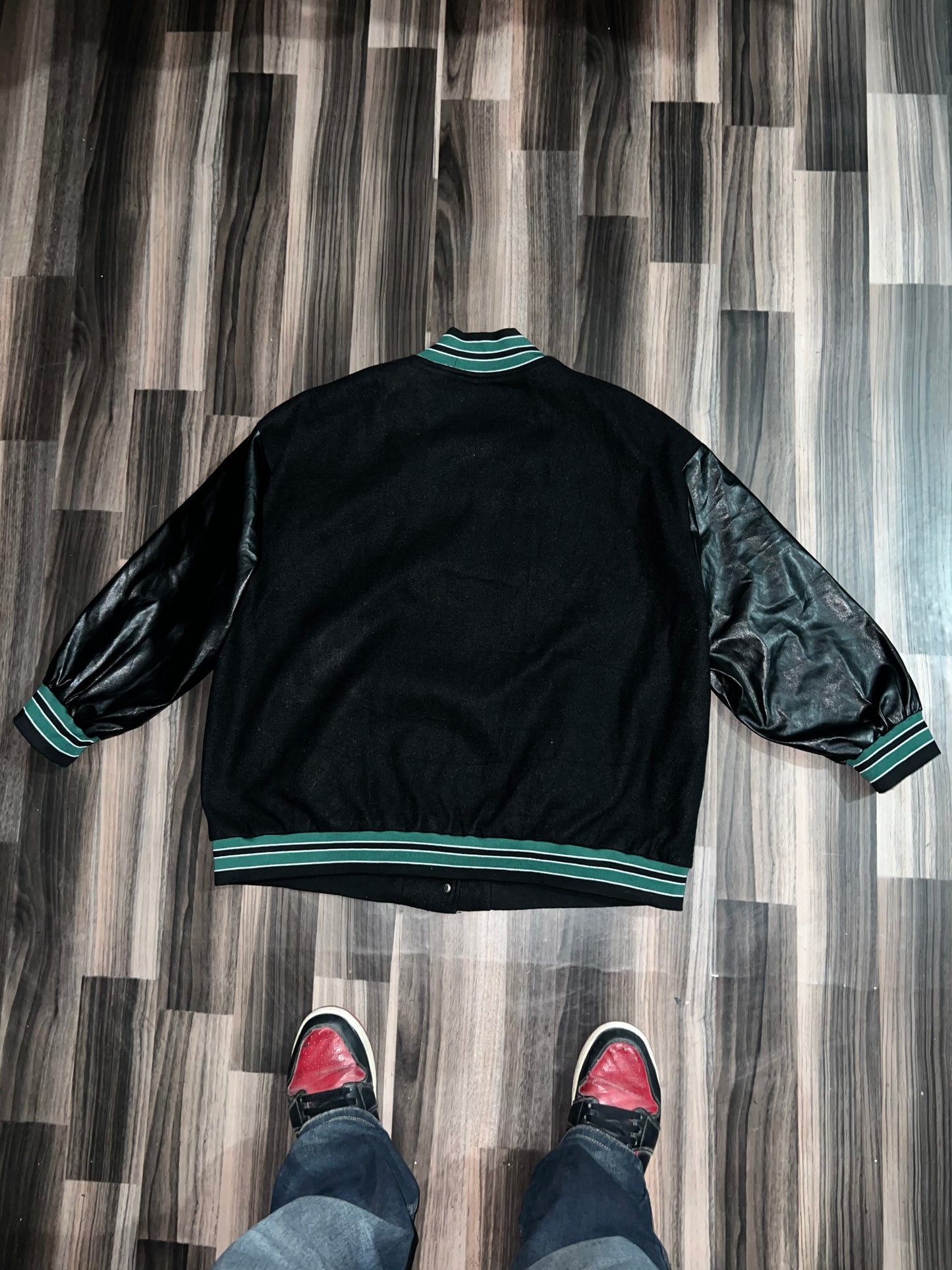 ZPremium Leather Sleeves Jacket XL/2XL