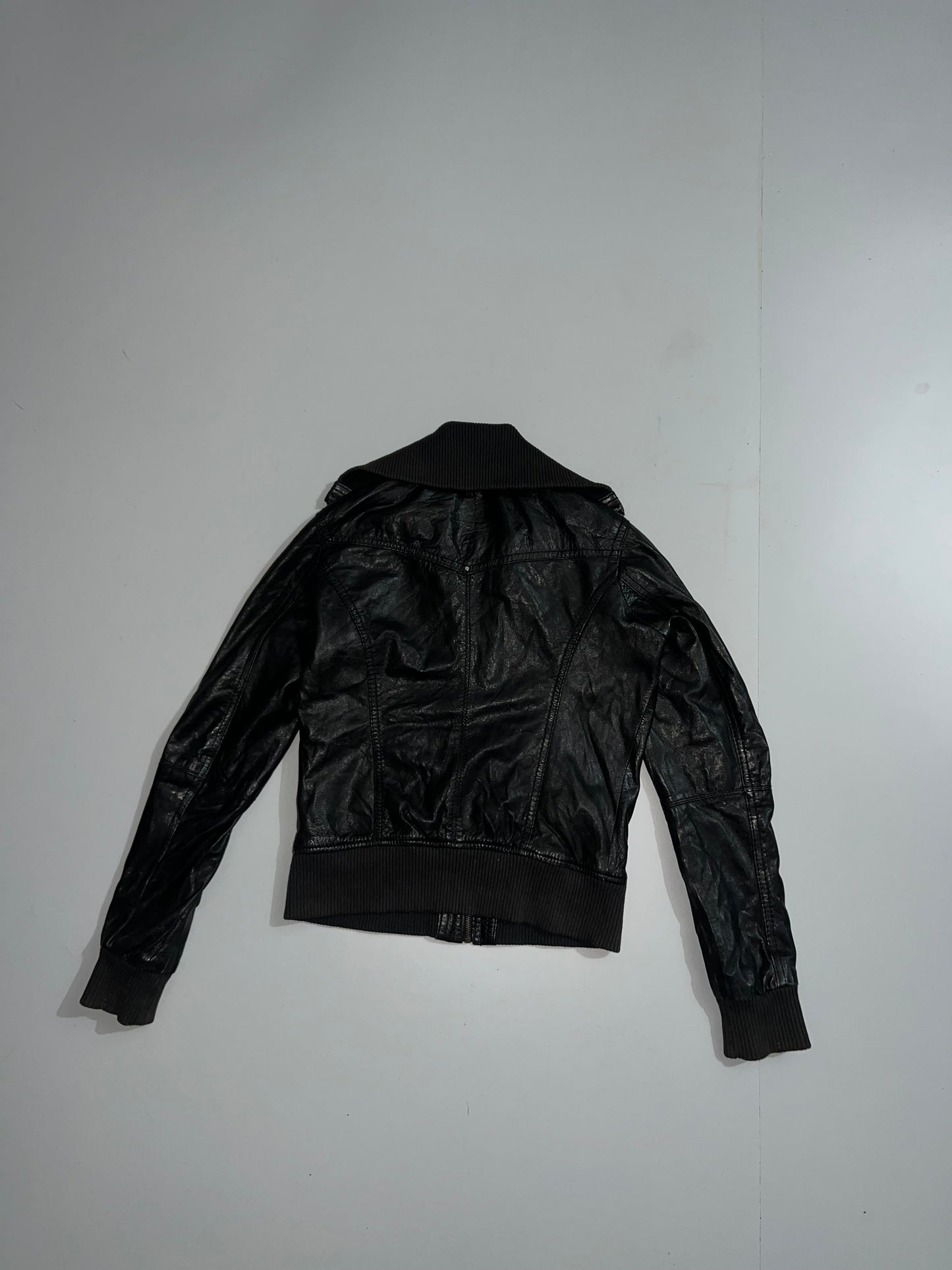 ! Bershka Original Leather Jacket (XS)