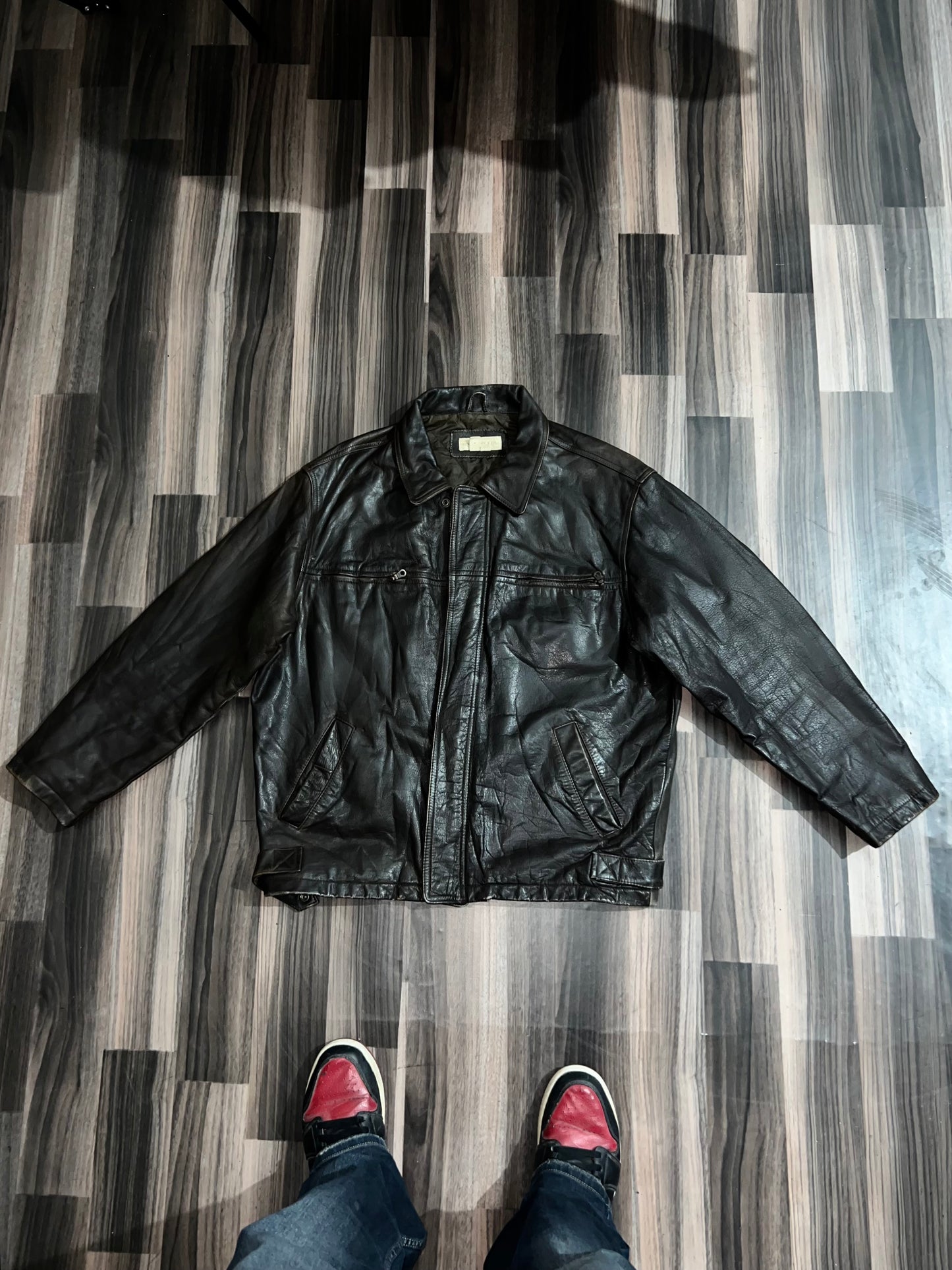 ZPremium Brown Leather(BOGO) L/Xl