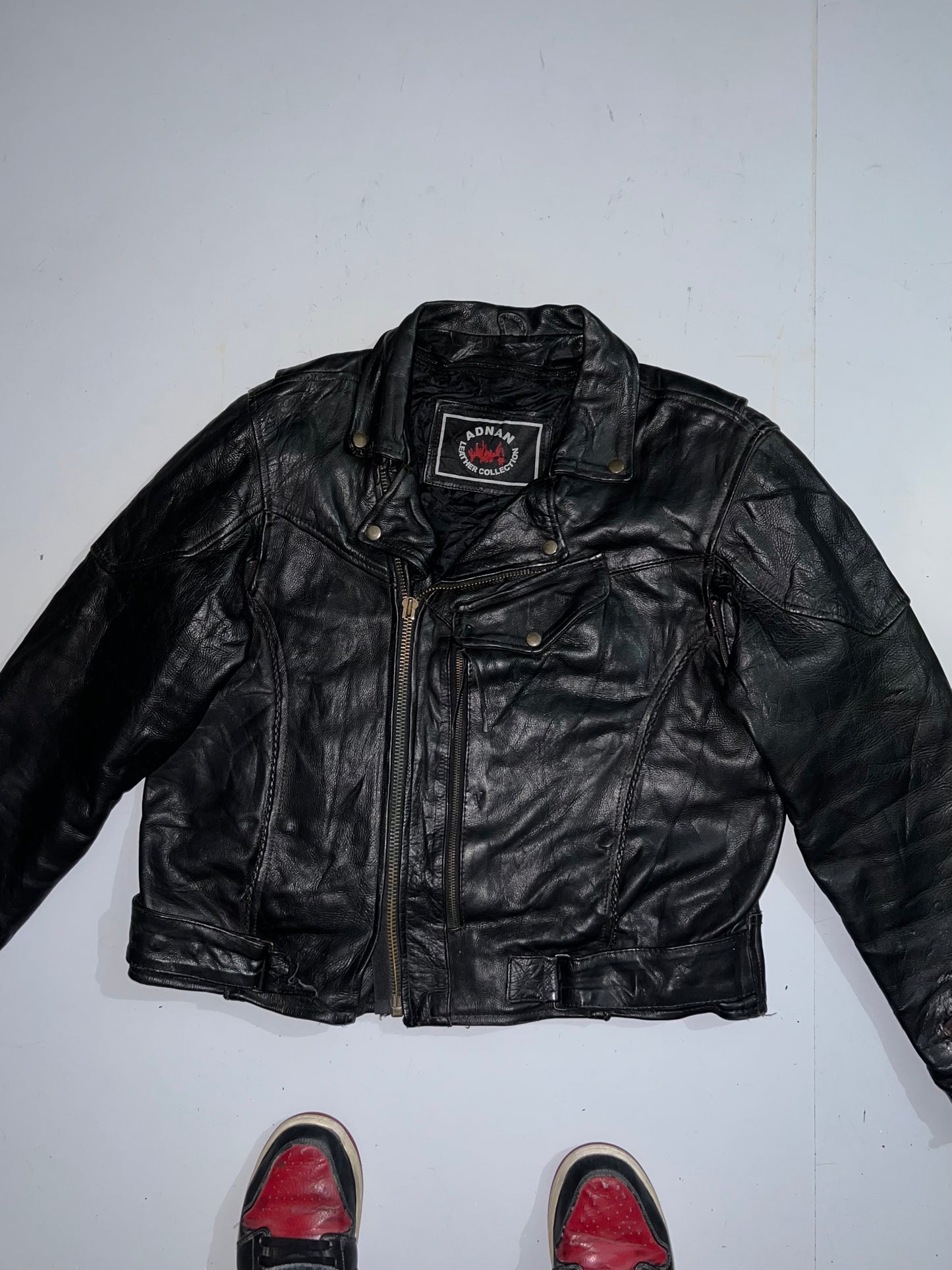 ZDesigner Super Rare Original Leather Jacket (Unique Pockets) (XL)