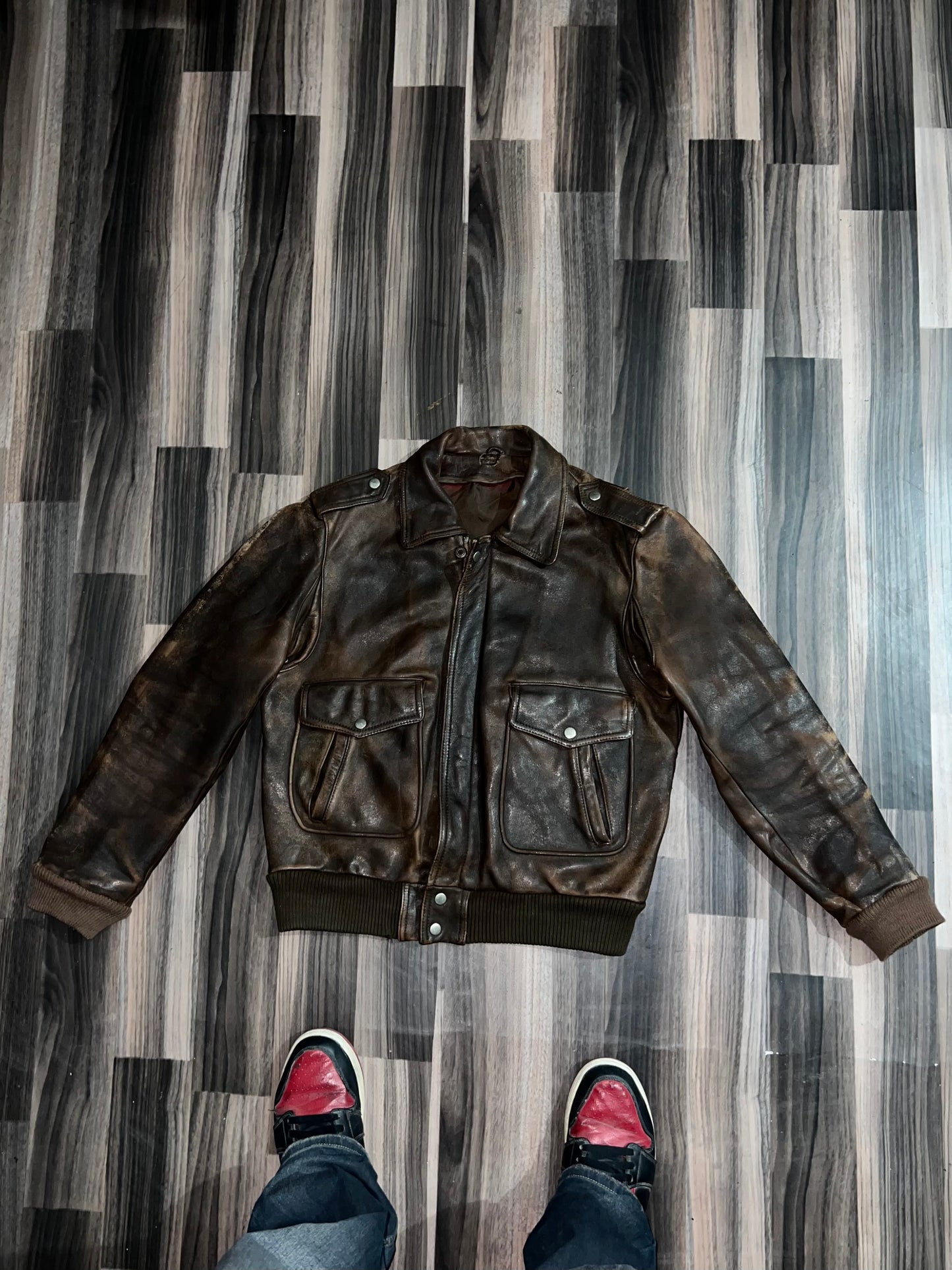 ZUltra Premium Original Leather Jacket (RARE) S/M