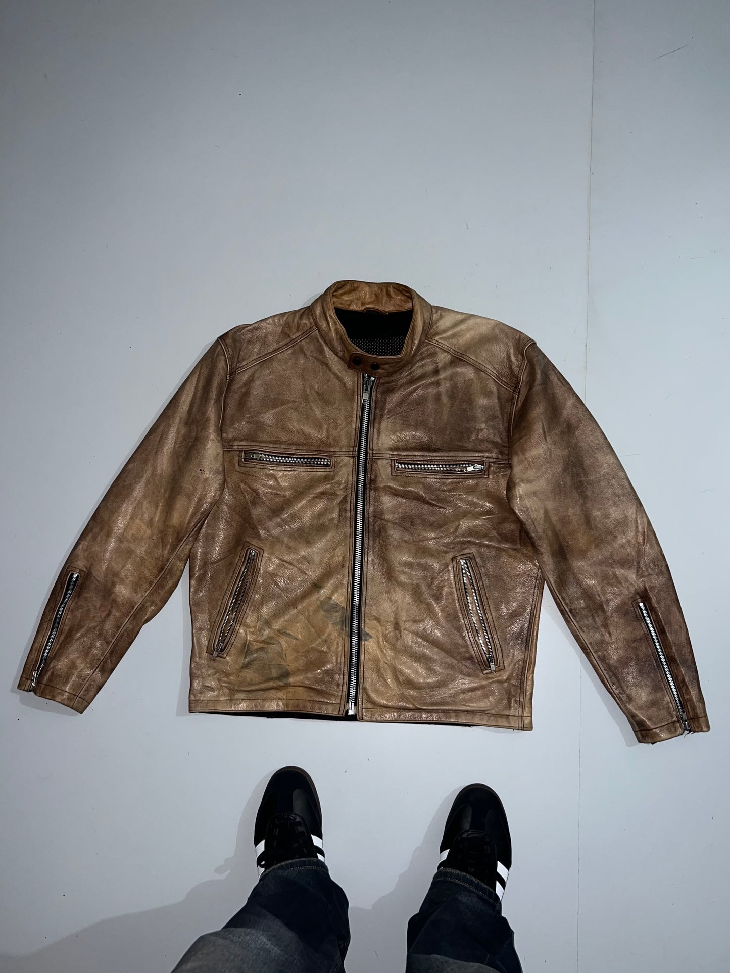 ZSuper Premium Original Leather Jacket (Rare) (L/XL)