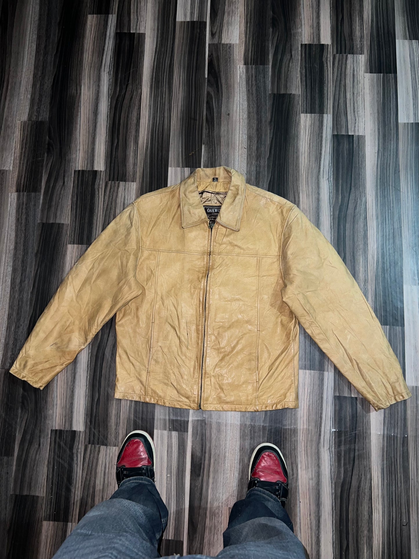 ZPremium Minimal Leather Jacket (M/L)