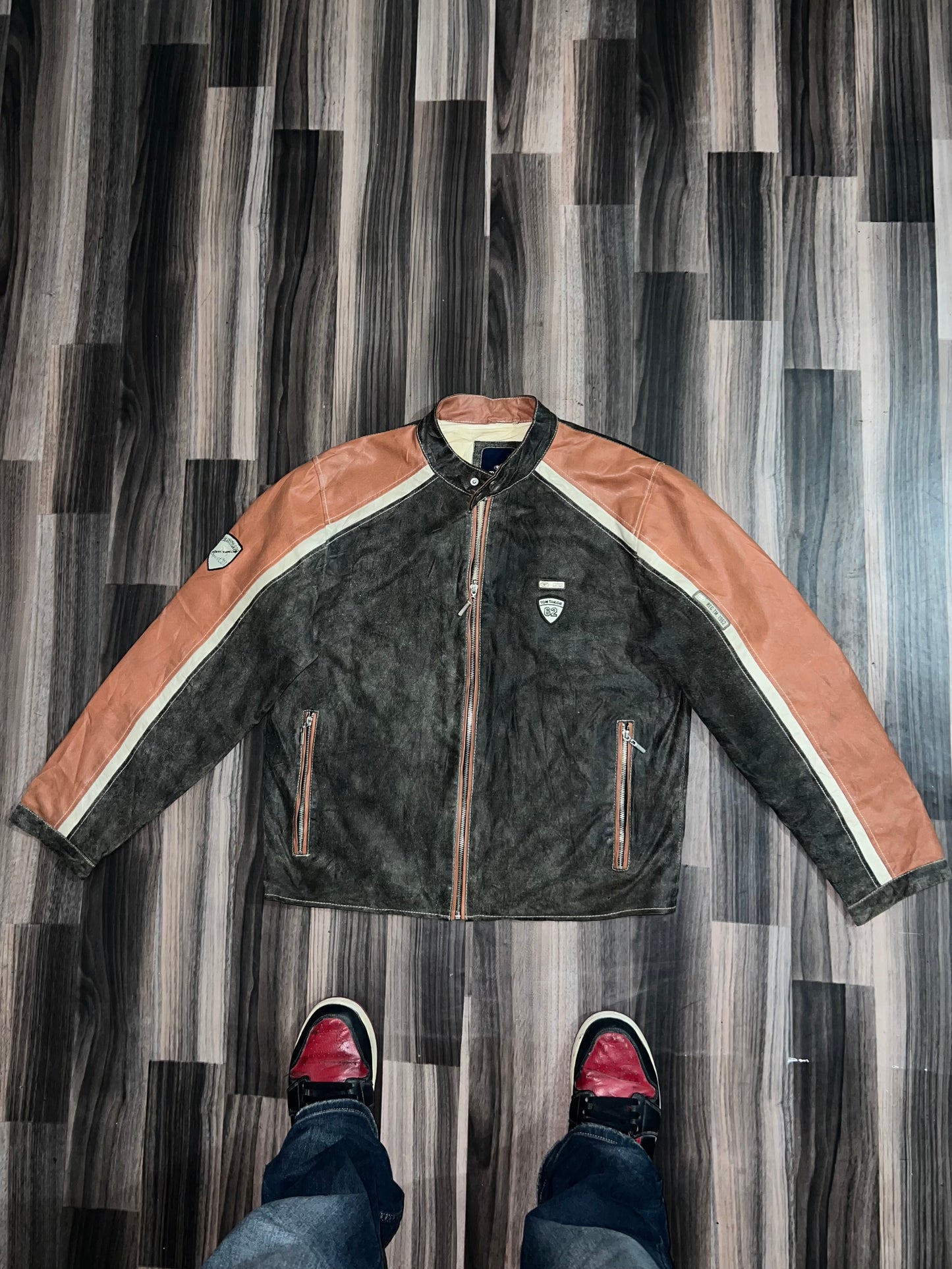 Z*TOM TAILOR Original Sued Leather Jacket (RARE) (M/L)