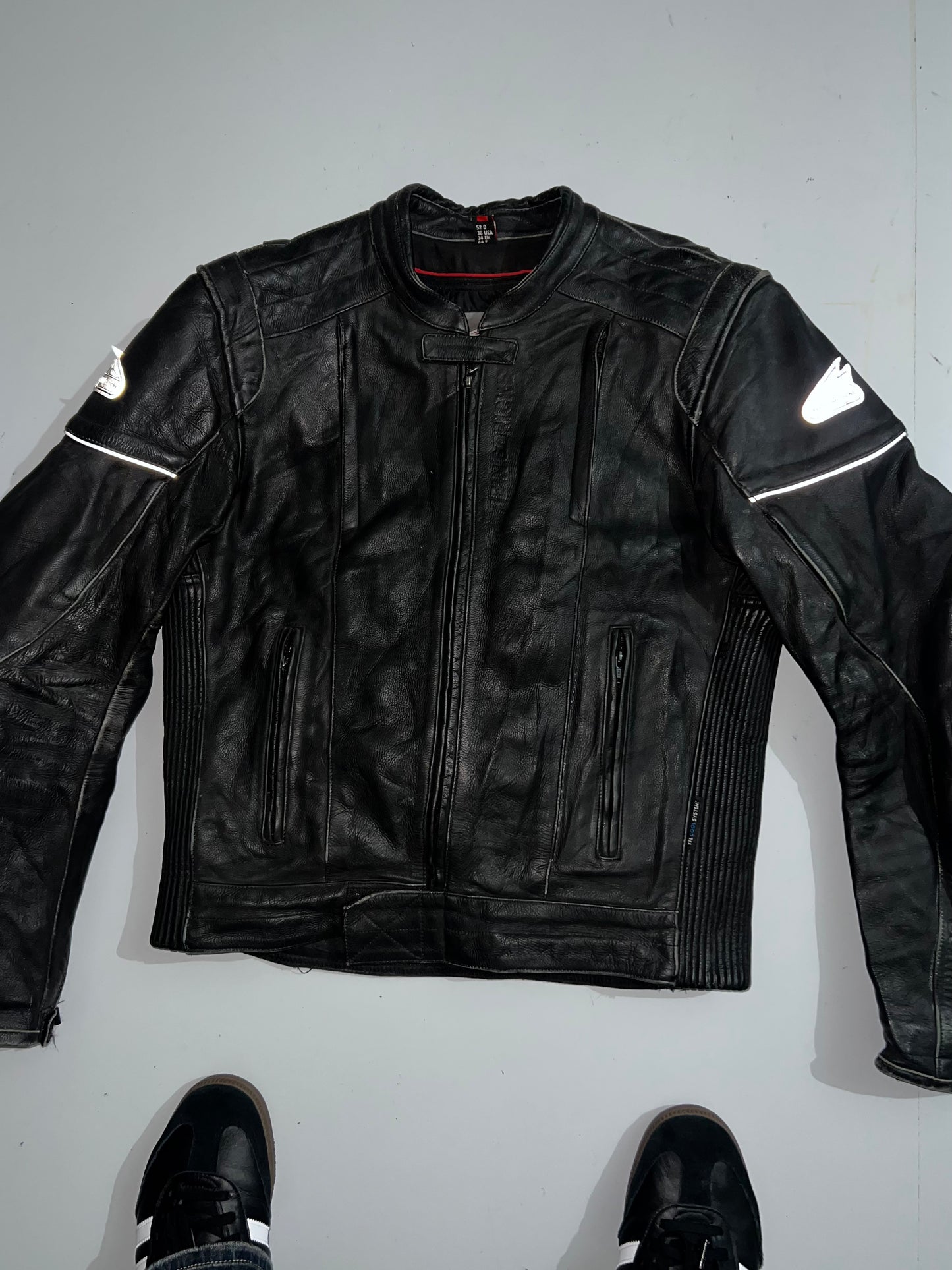 ZHein GERICKE (RARE) Original Leather Jacket (PADDED) (M)