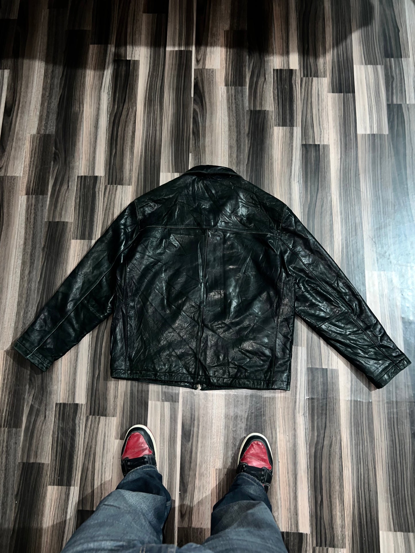 Ultra Premium Original Leather Jacket (L/XL)