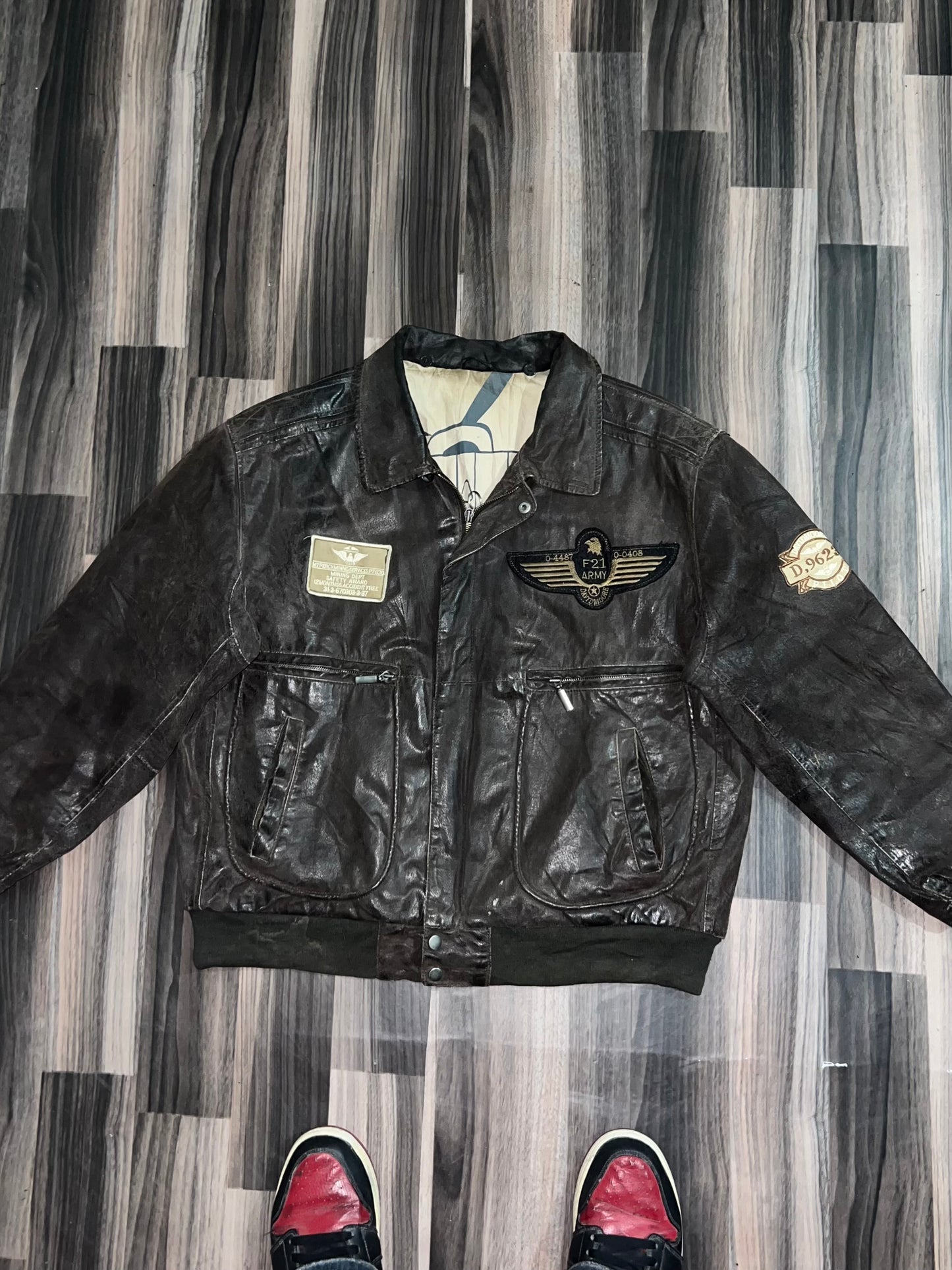 Z Super Premium Original Leather (RARE) Jacket (L/XL)