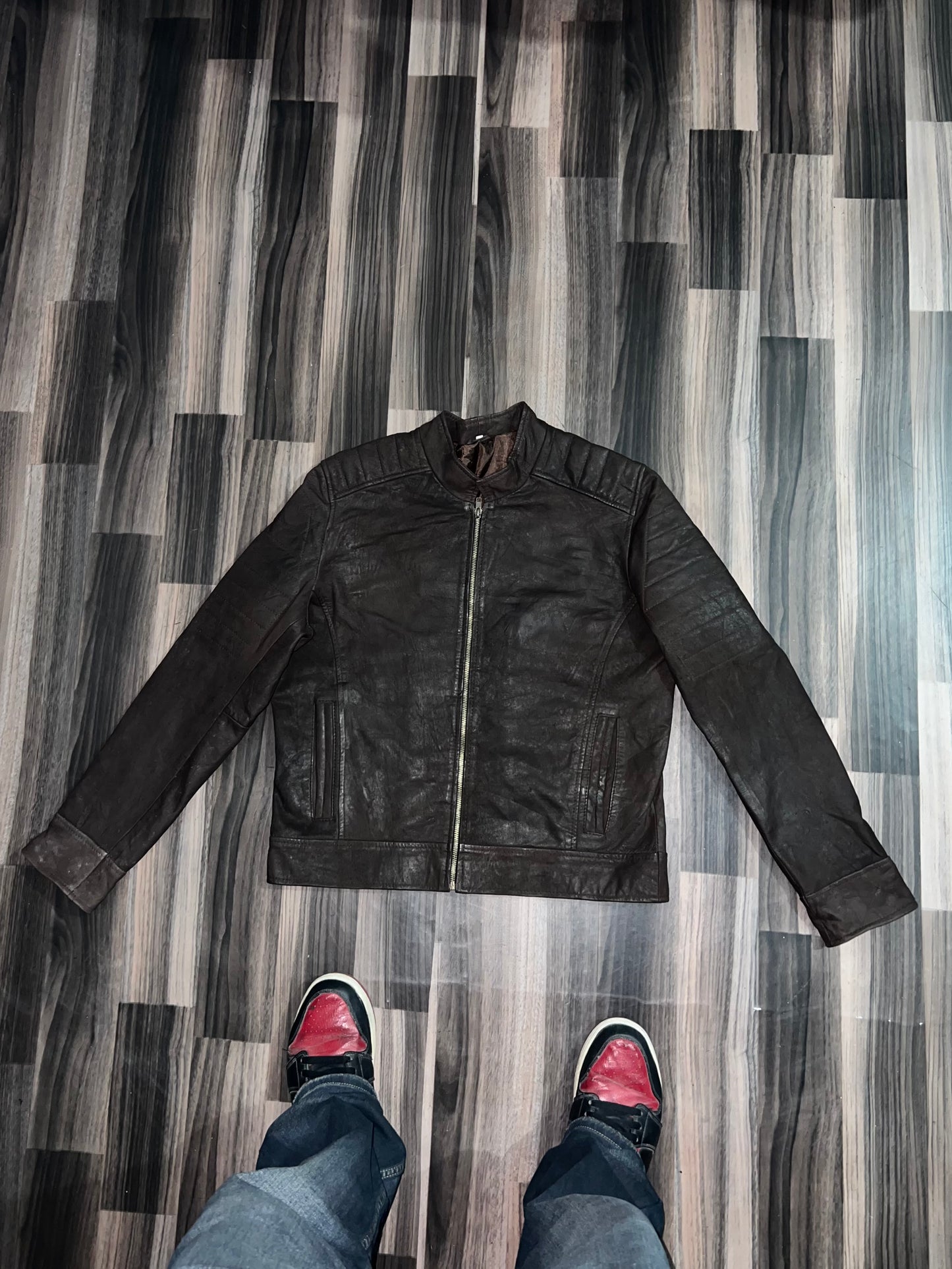 ZPremium Sued Leather Jacket (S/M)