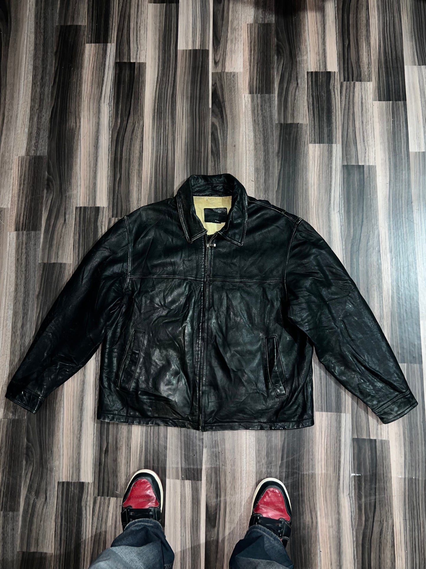 A bUltra Premium Original Leather Jacket (XL/2Xl)