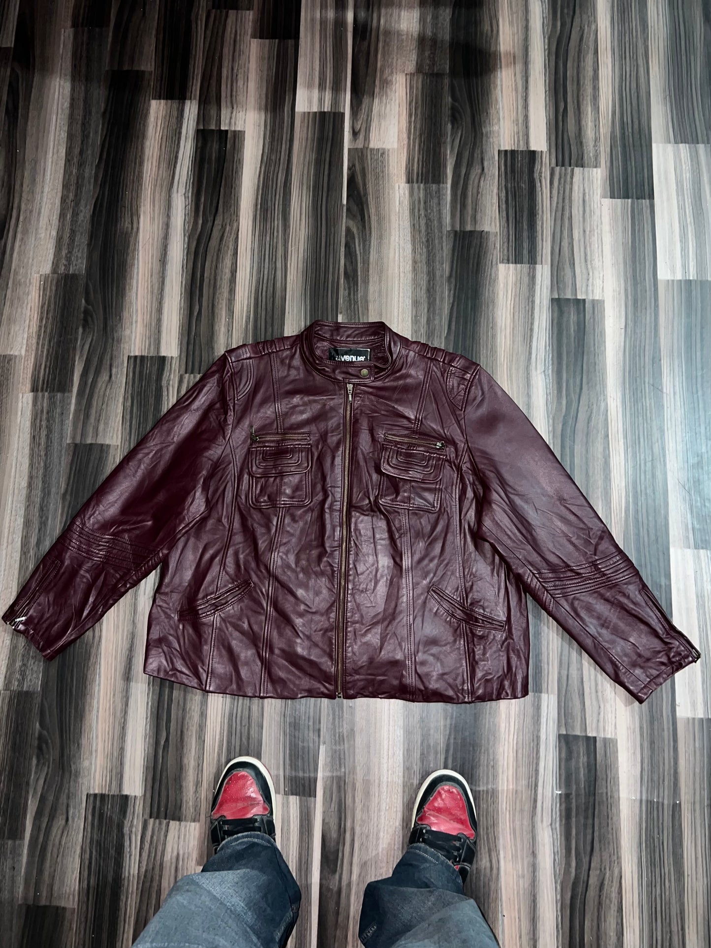 ZPremium Leather Jacket (XL)