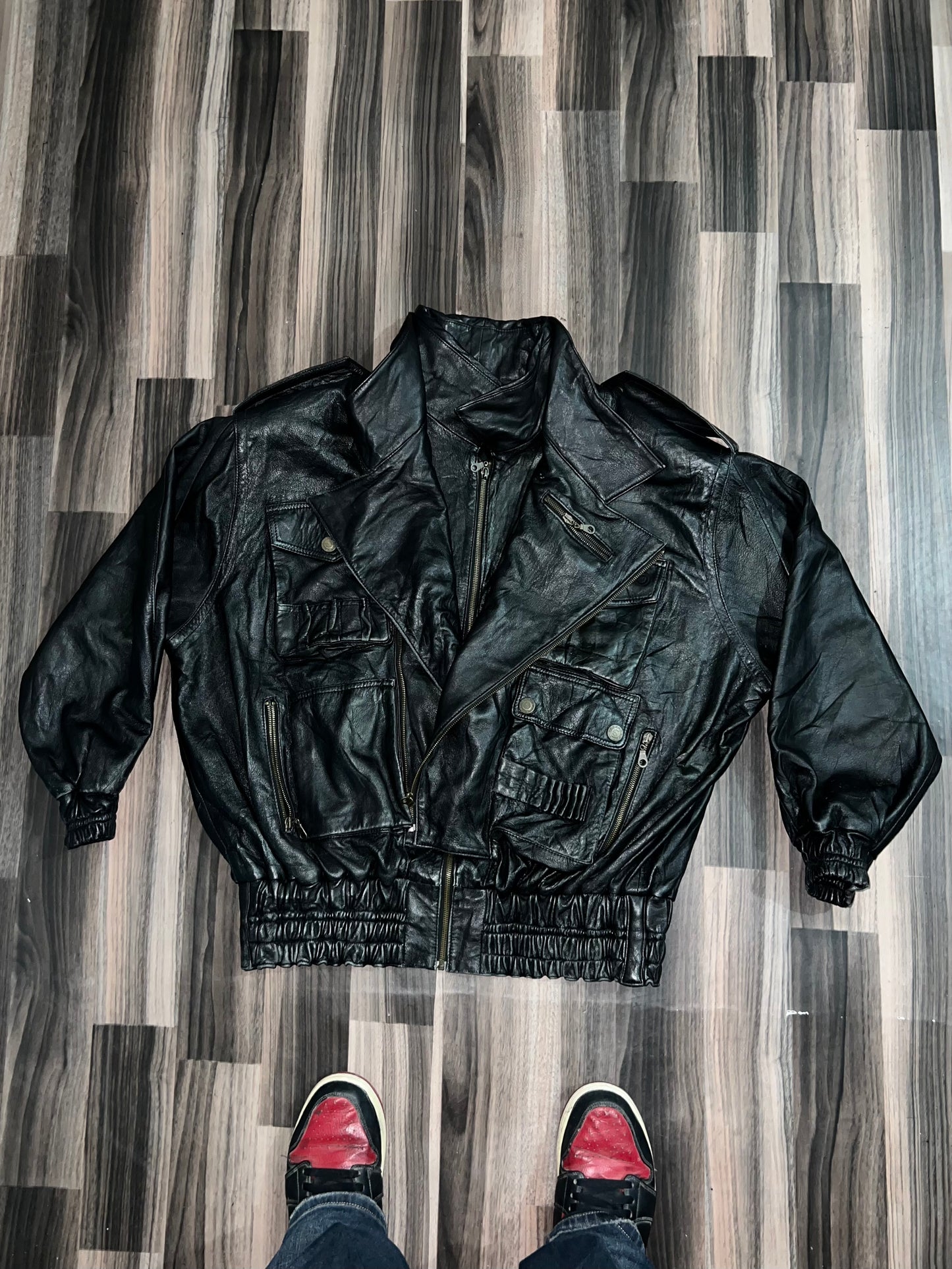 ZV.RARE Armed Jacket Original Leather (2XL/3XL)