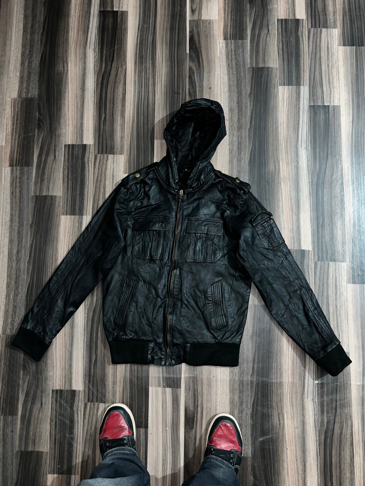 ZPremium Original Leather Jacket (S)
