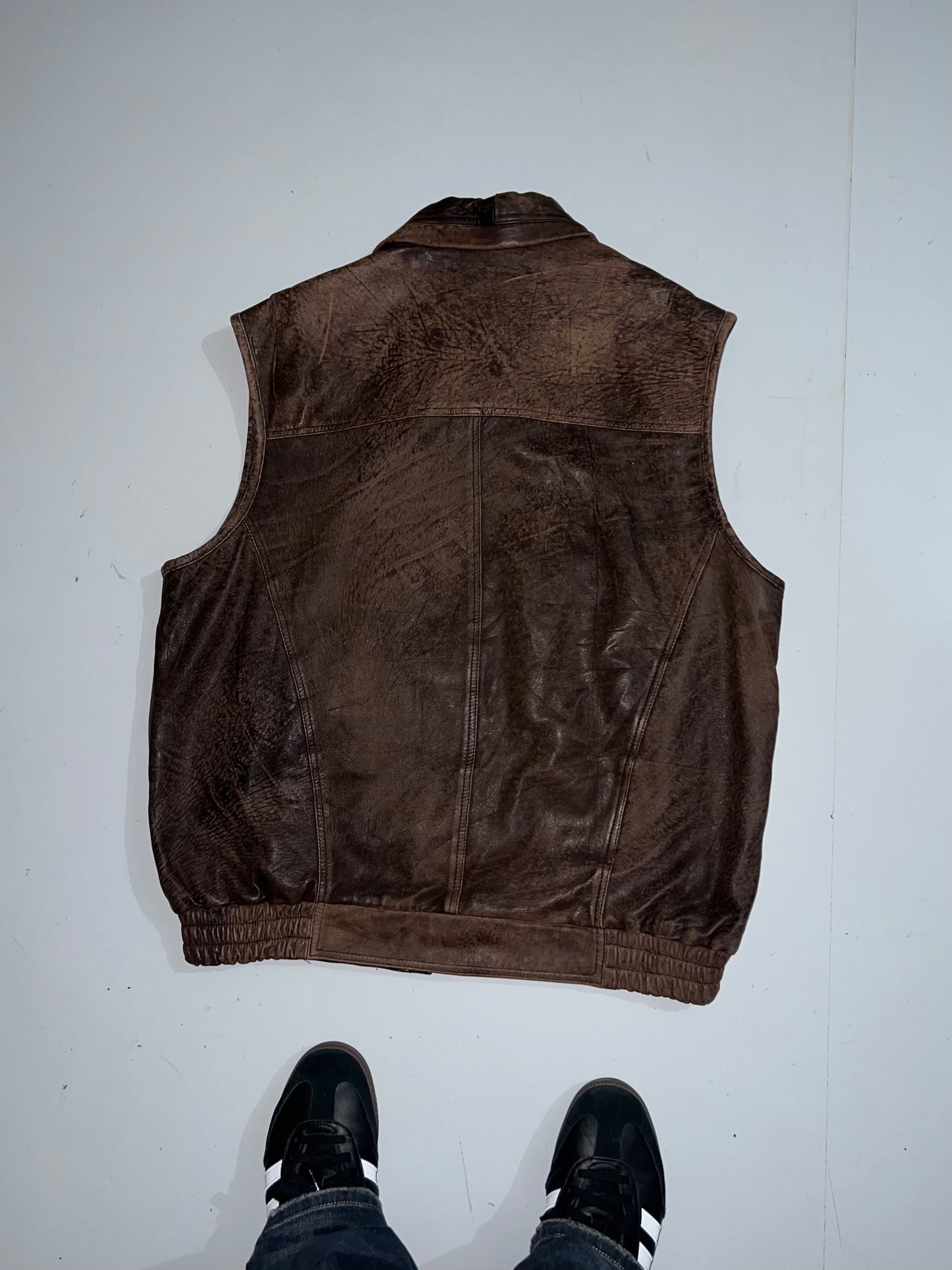 ZSuper Premium Half Leather Jacket (RARE) (XL/2XL)