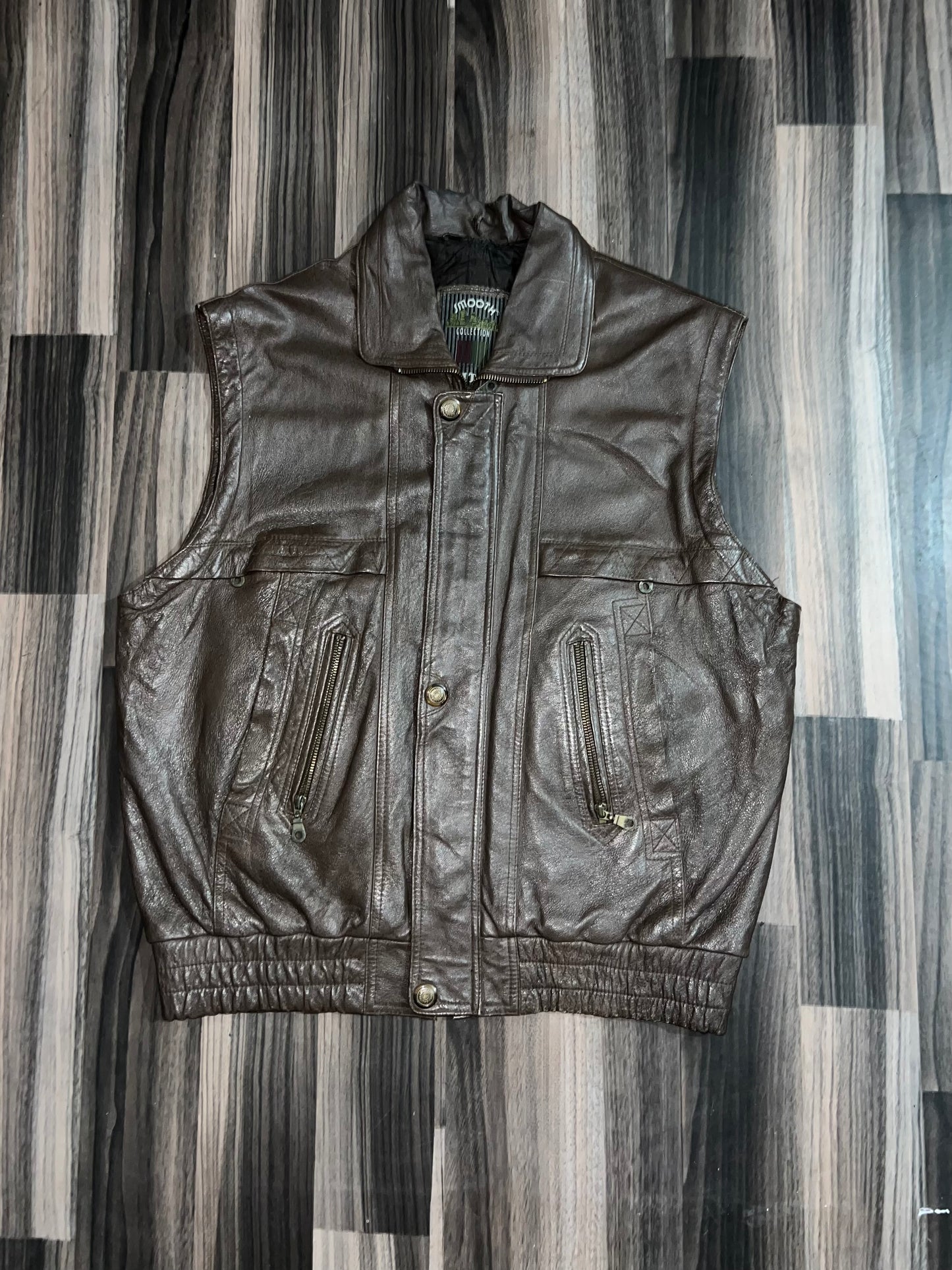 ZPremium Original Leather Half Jacket (L/XL)