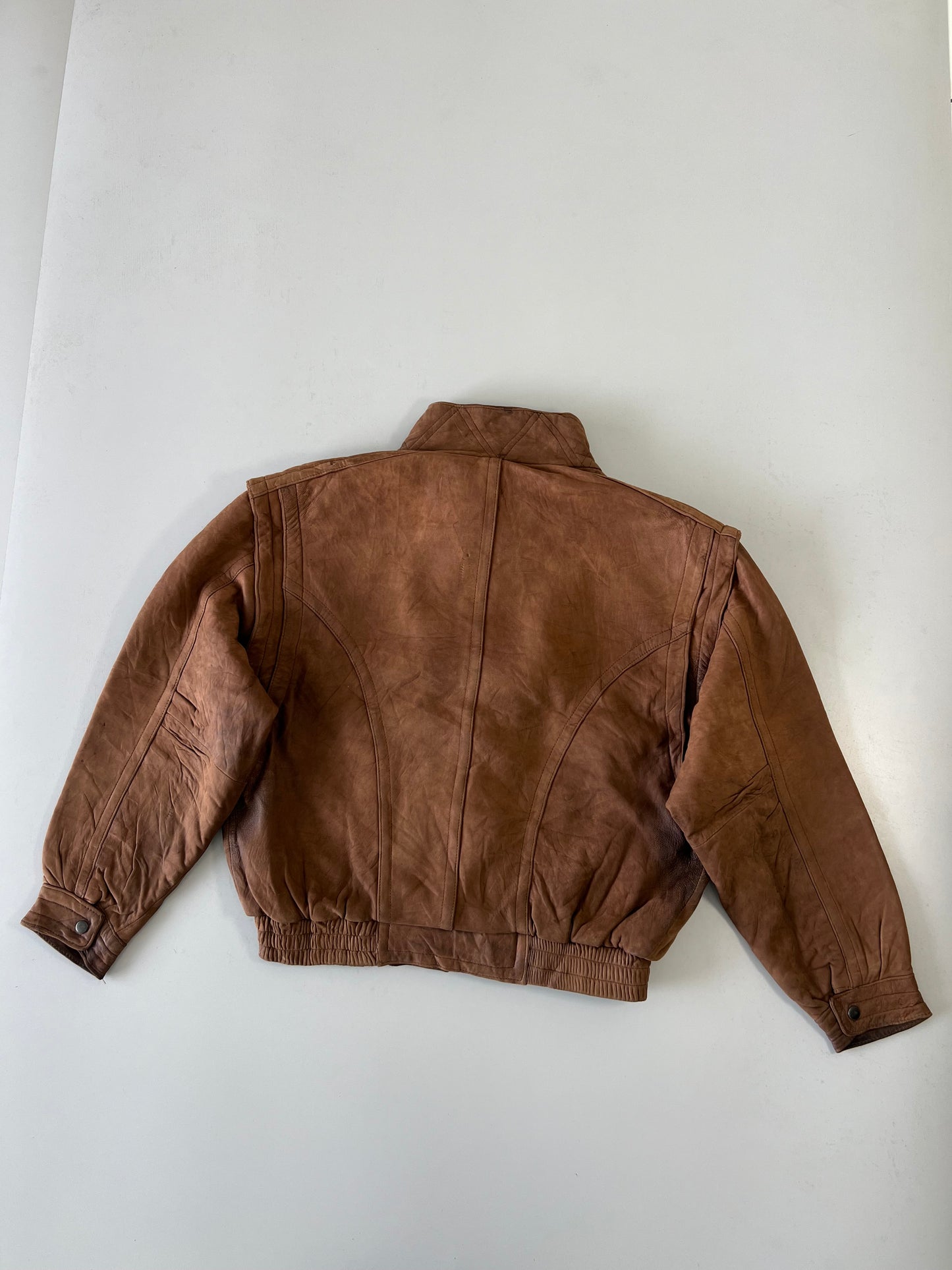ZSuper Premium Adventure Bond Original Leather Jacket (L)