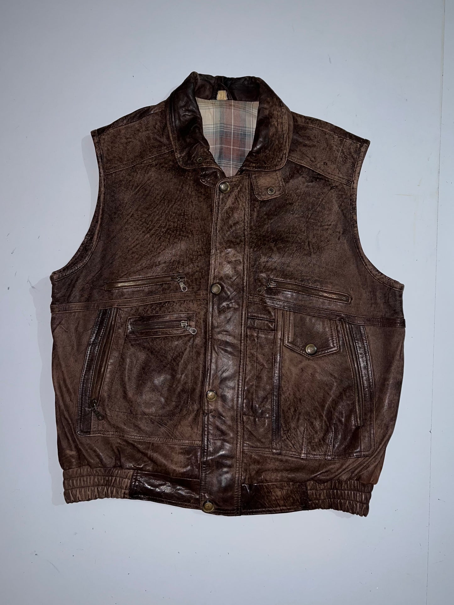ZSuper Premium Half Leather Jacket (RARE) (XL/2XL)