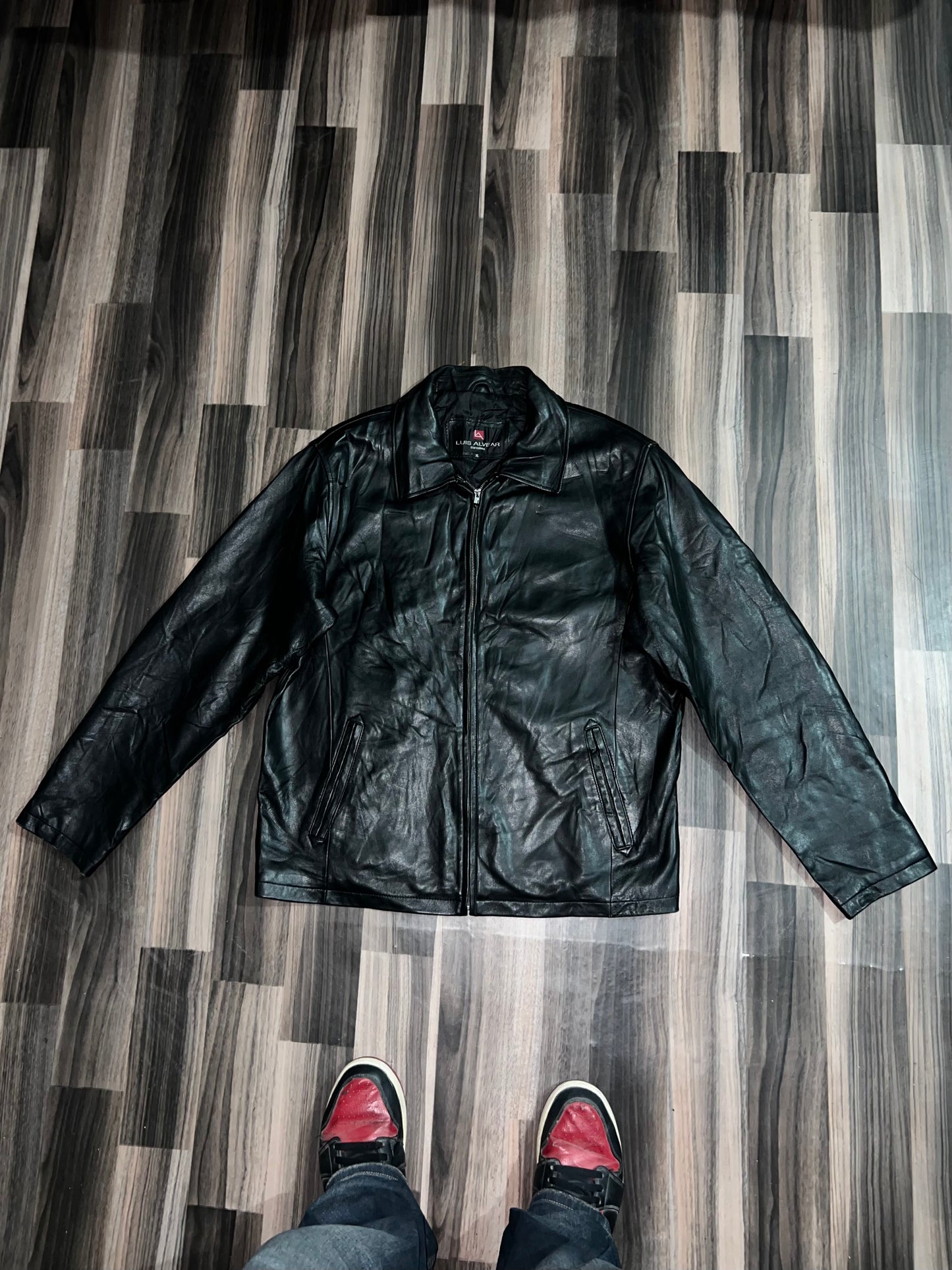 ZPremium Original Leather Jacket (XL/2XL)