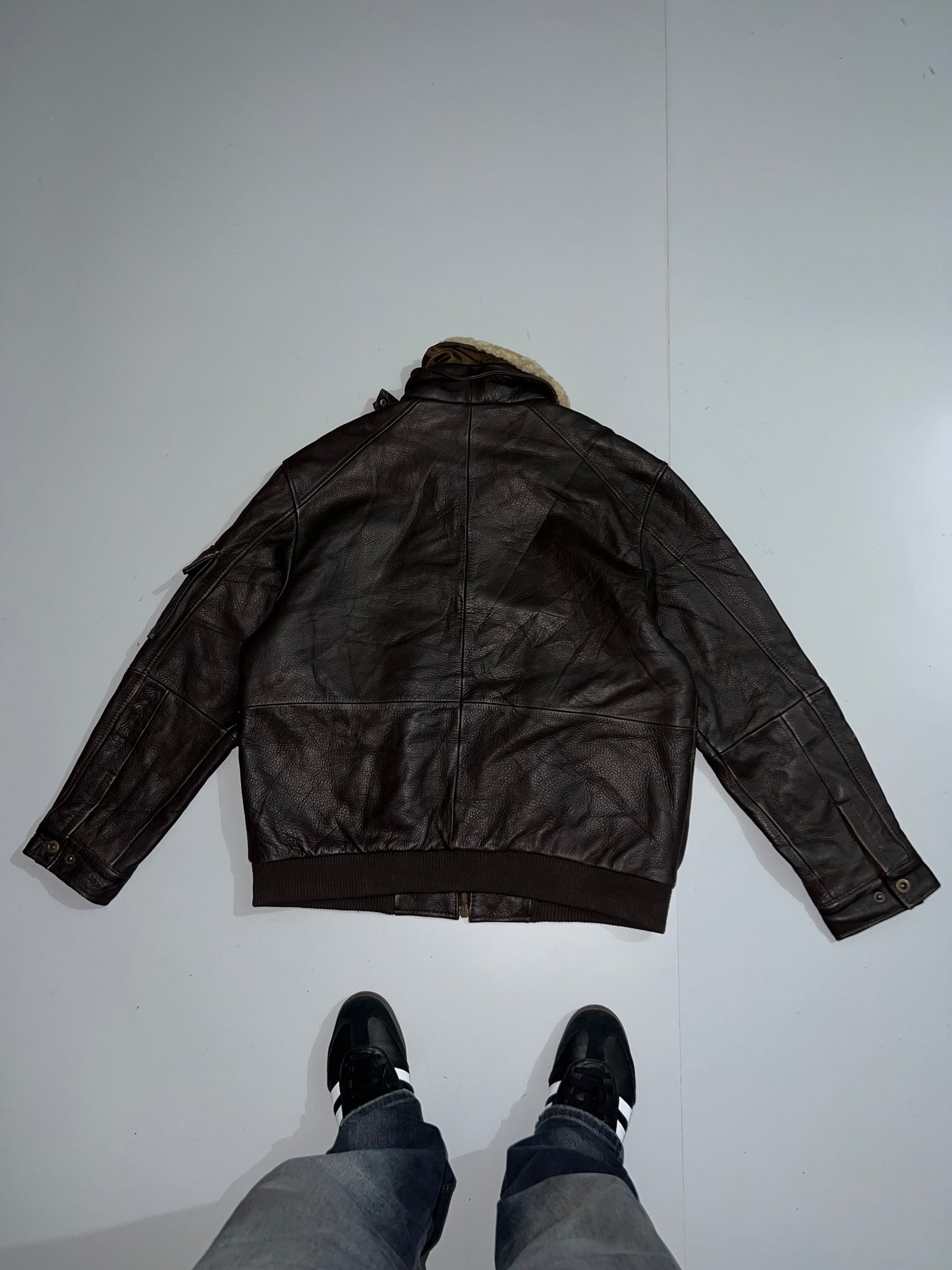 ZCamel Original Leather Jacket (SUPER RARE) (XL/2XL)