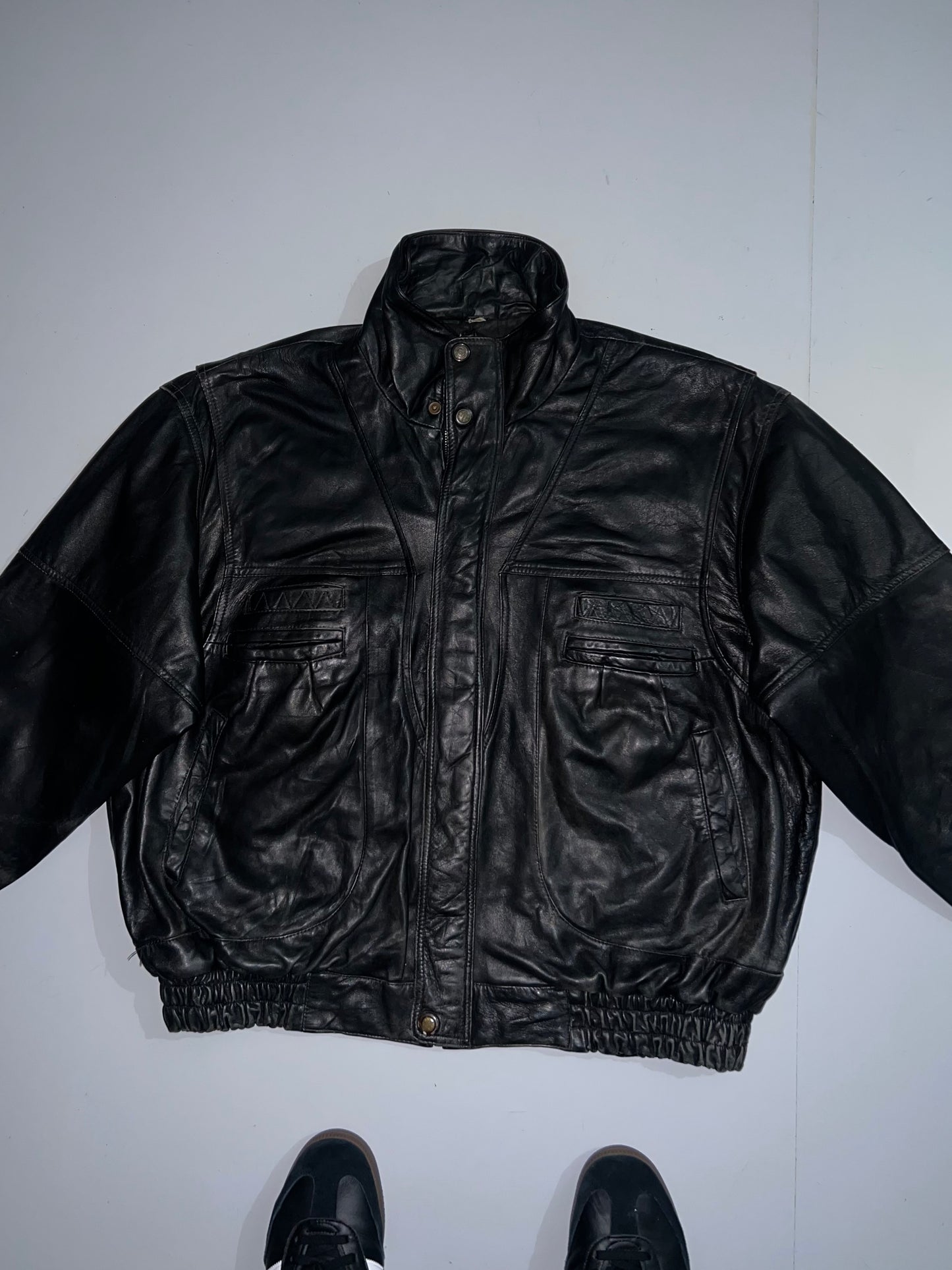 ZSuper premium Original Leather Jacket (XL/2XL)