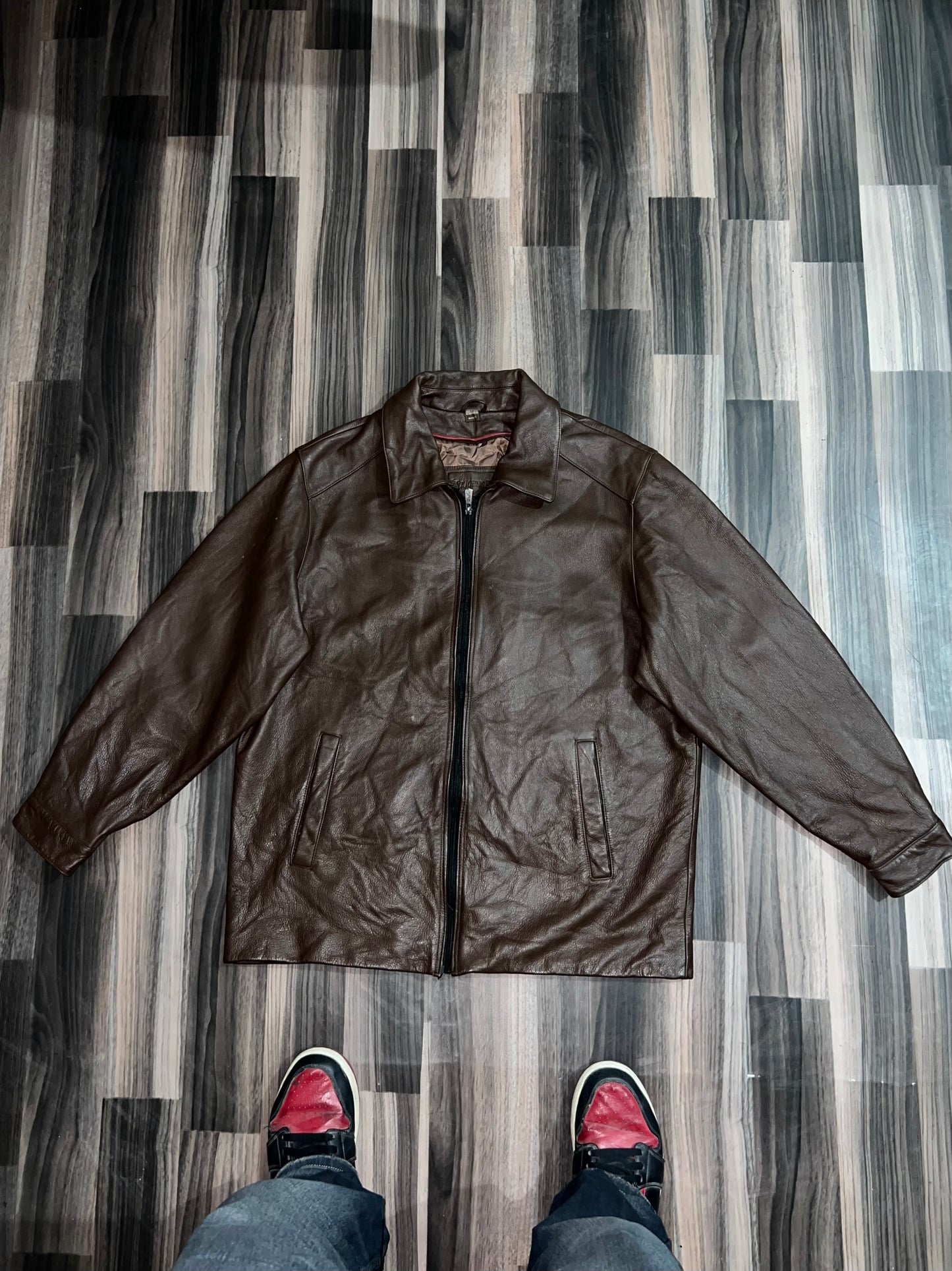 ZUltra Premium Original Leather Jacket (XL)
