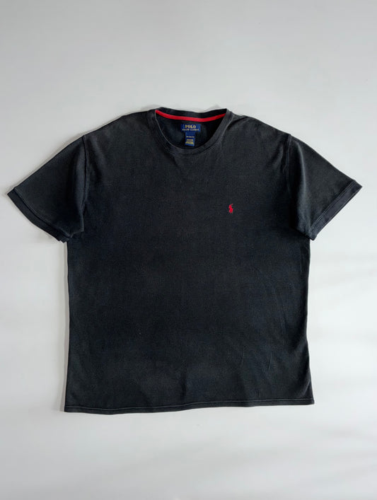 Polo Ralph Lauren Waffle Knit Thermal T-Shirt Black (2XL/3Xl)
