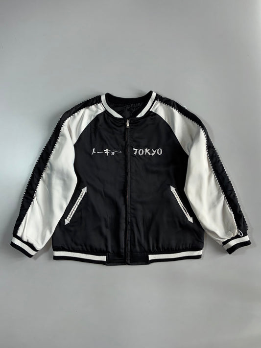Tokyo Japan Souvenir Sukajan Bomber Jacket (L)