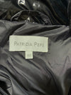 Patrizia Pepe Glossy Black Hooded Puffer Jacket Women’s (S/XS)