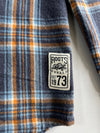 Roots Canada Plaid Flannel Button-Up Shirt (M)