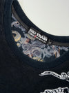 Big Train Japanese Dragon Embroidered Long Sleeve T-Shirt – Black (XL)