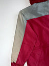 Vintage 90s Adidas Hooded Padded Jacket – Burgundy/Grey (2XL)