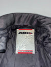 GRID Red White & Silver Leather Moto Racing Jacket (S)