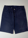Polo Ralph Lauren Navy Elastic Waist Chino Shorts (W:34) (L:21)