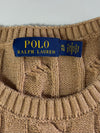 Polo Ralph Lauren Cable Knit Sweater – Camel/Tan (M/L)